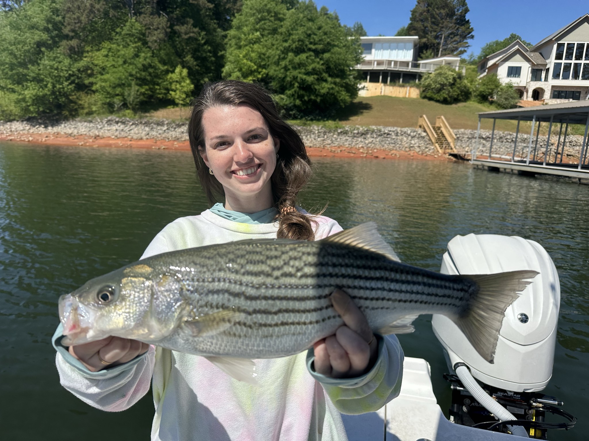 April Bass Action at Lake Lanier