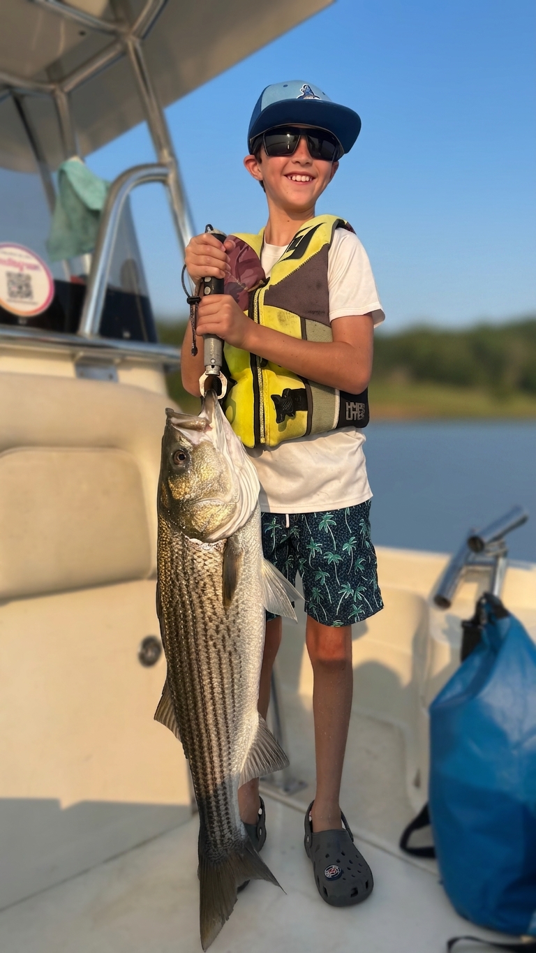 Striped Bass Spotted Bass Lake Lanier July