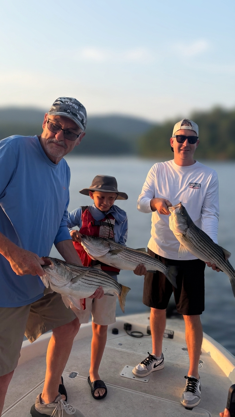 Lake Lanier bass — August 2026
