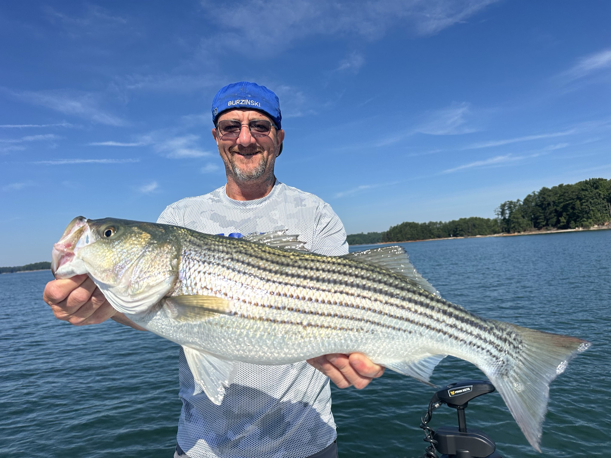 August Striped Bass Action On Lake Lanier