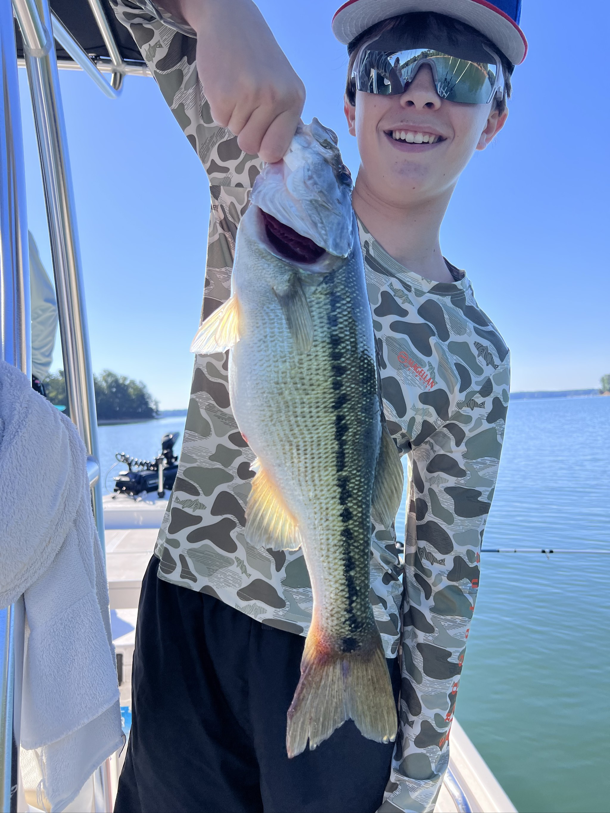 Striped Bass Action On Lake Lanier