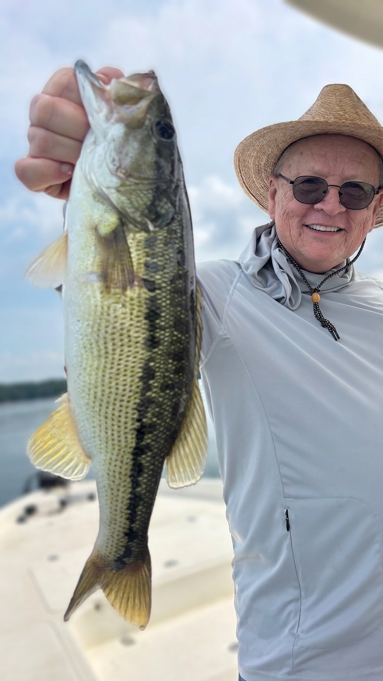 Striped and Spotted Bass Score Lake Lanier