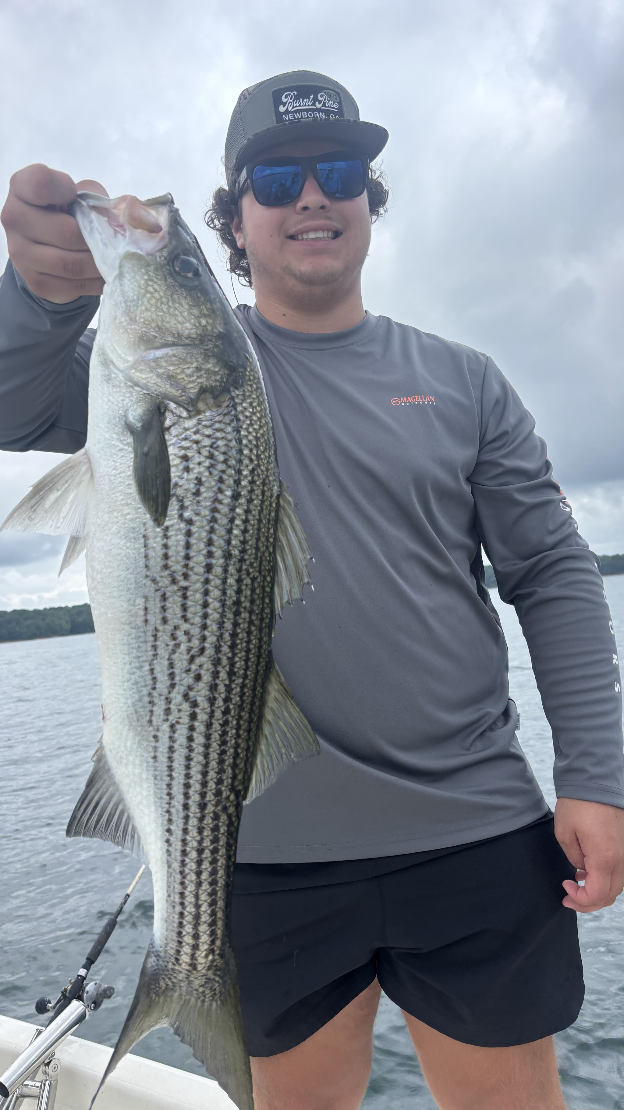 Trophy Stripers Heat Up Lake Lanier