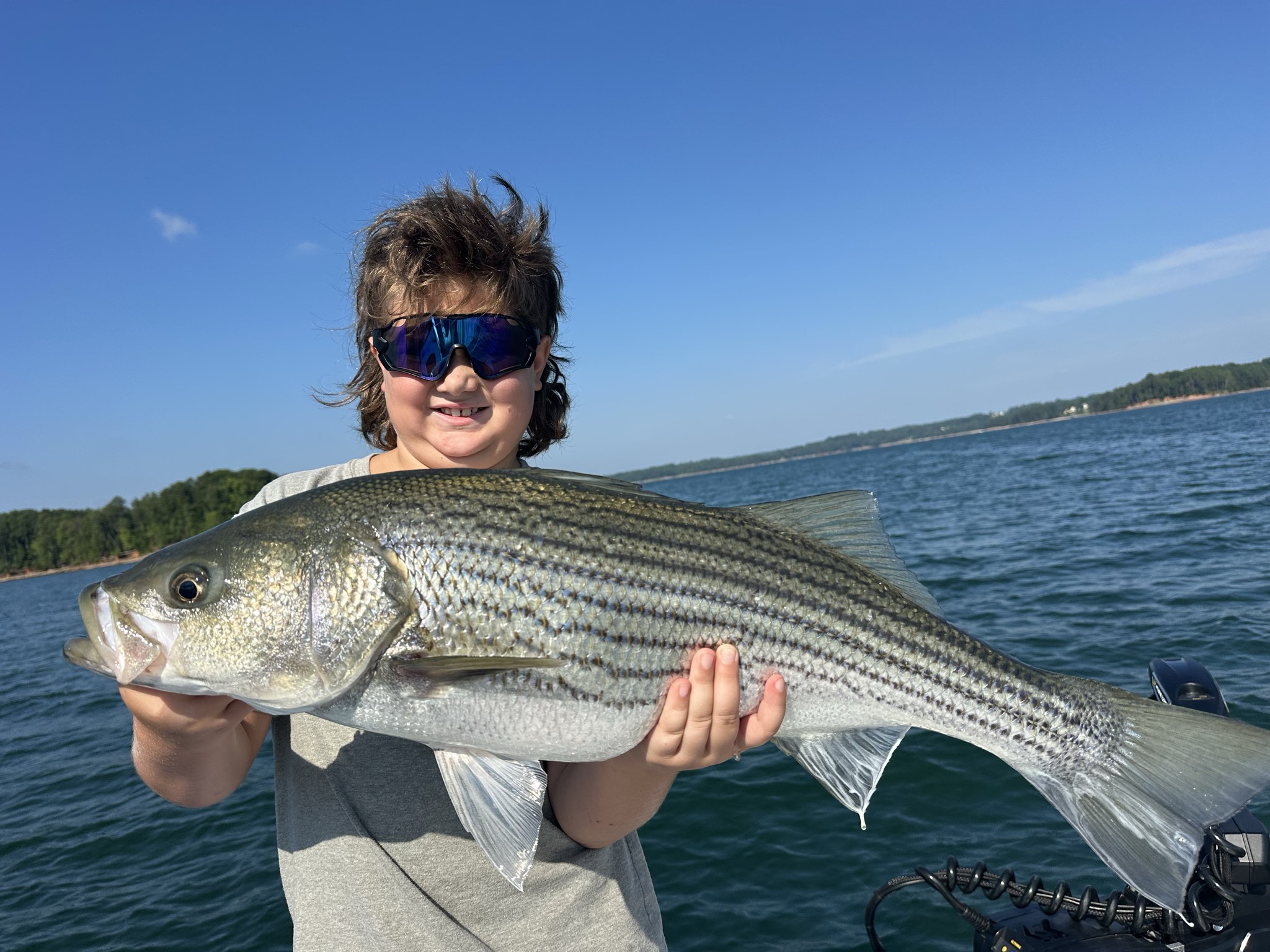 Trophy Stripers Heat Up Lake Lanier