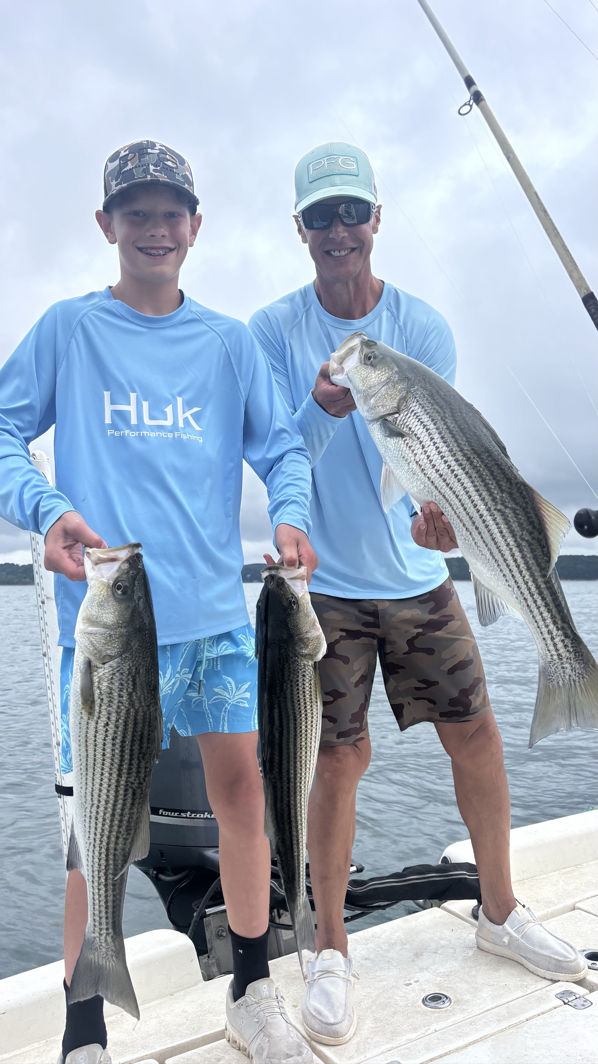 Trophy Gar and Stripers Light Up Lake Lanier