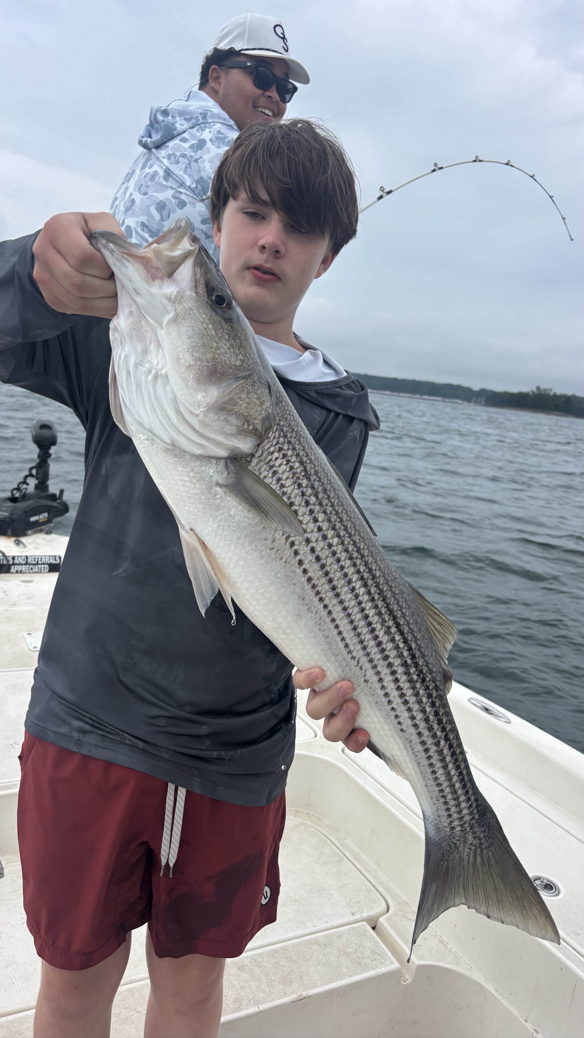 Trophy Stripers Heat Up Lake Lanier
