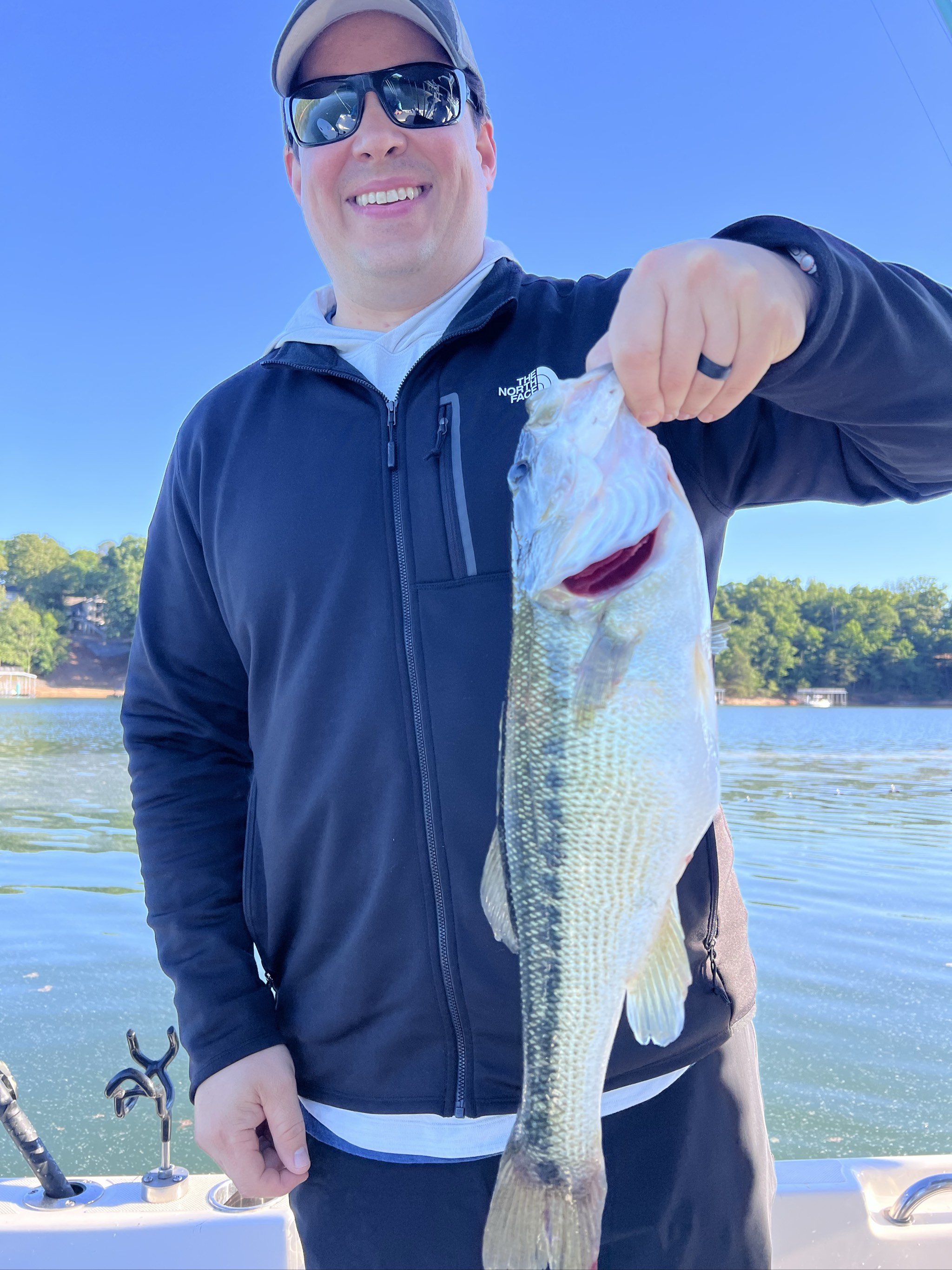 Spotted And Striped Bass On Lake Lanier