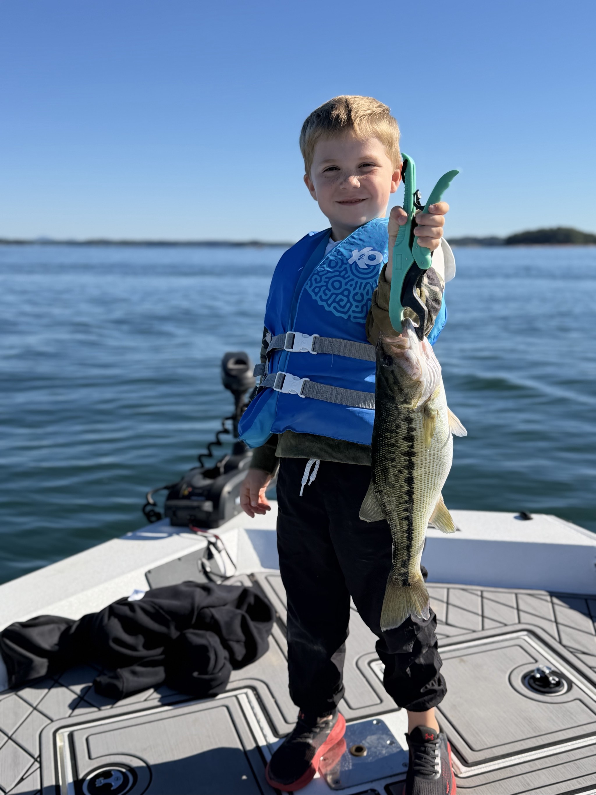 September Spotted and Striped Bass Lake Lanier