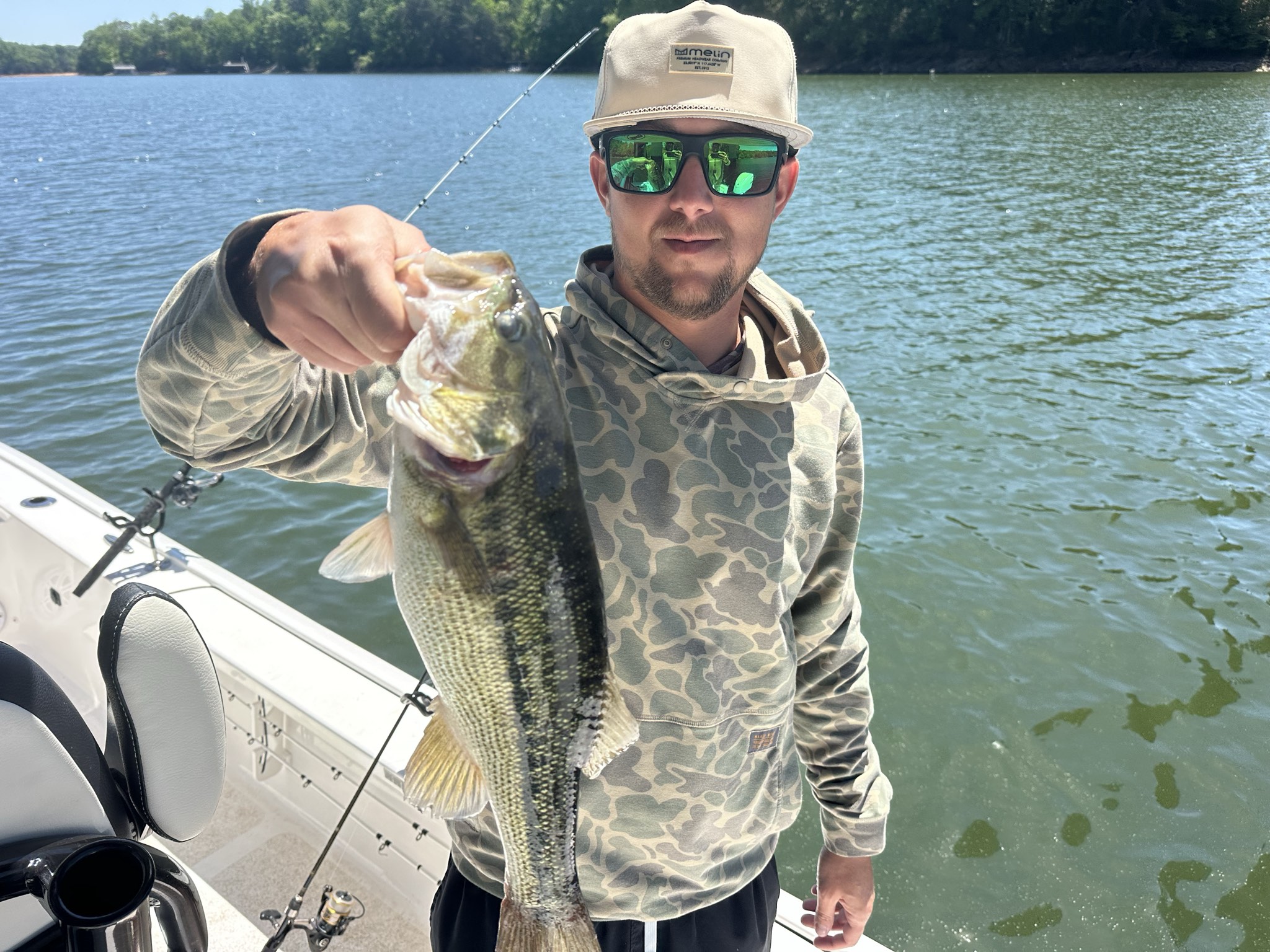 April Bass Action at Lake Lanier