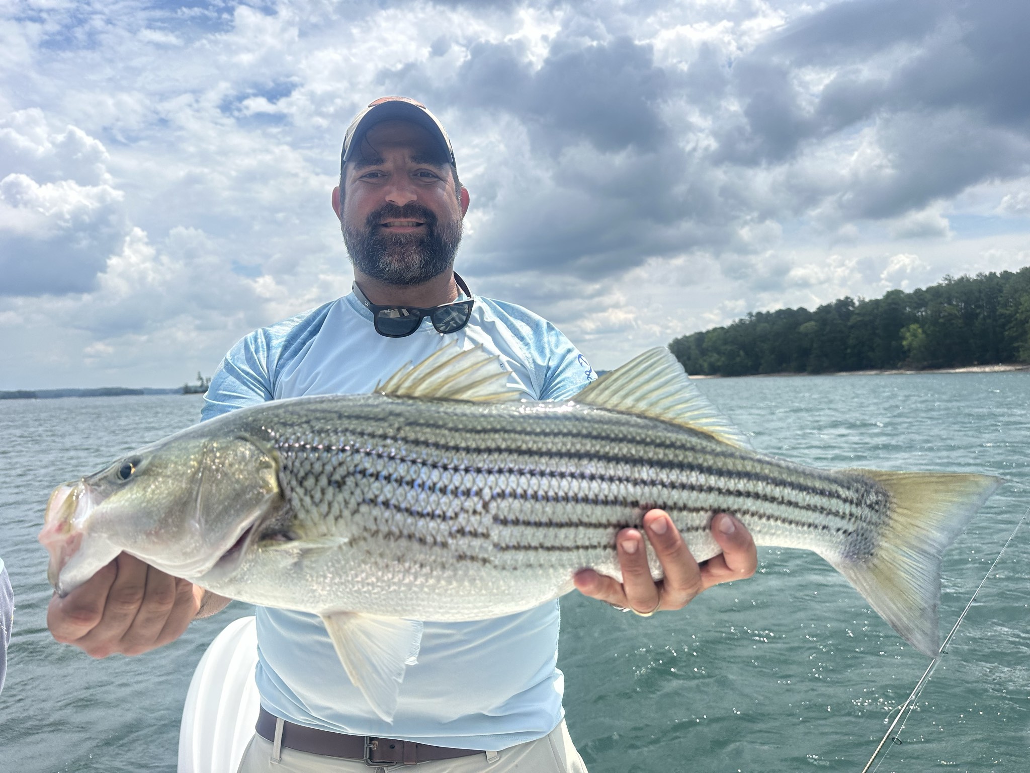 Trophy Stripers and Spotted Bass on Lake Lanier