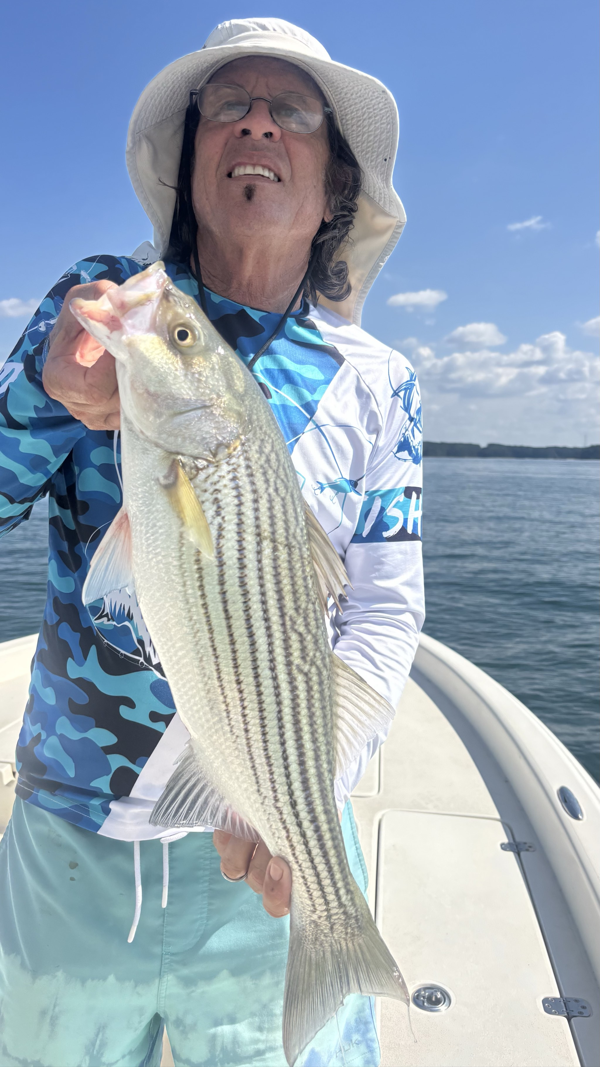 Striped And Spotted Bass Success Lake Lanier