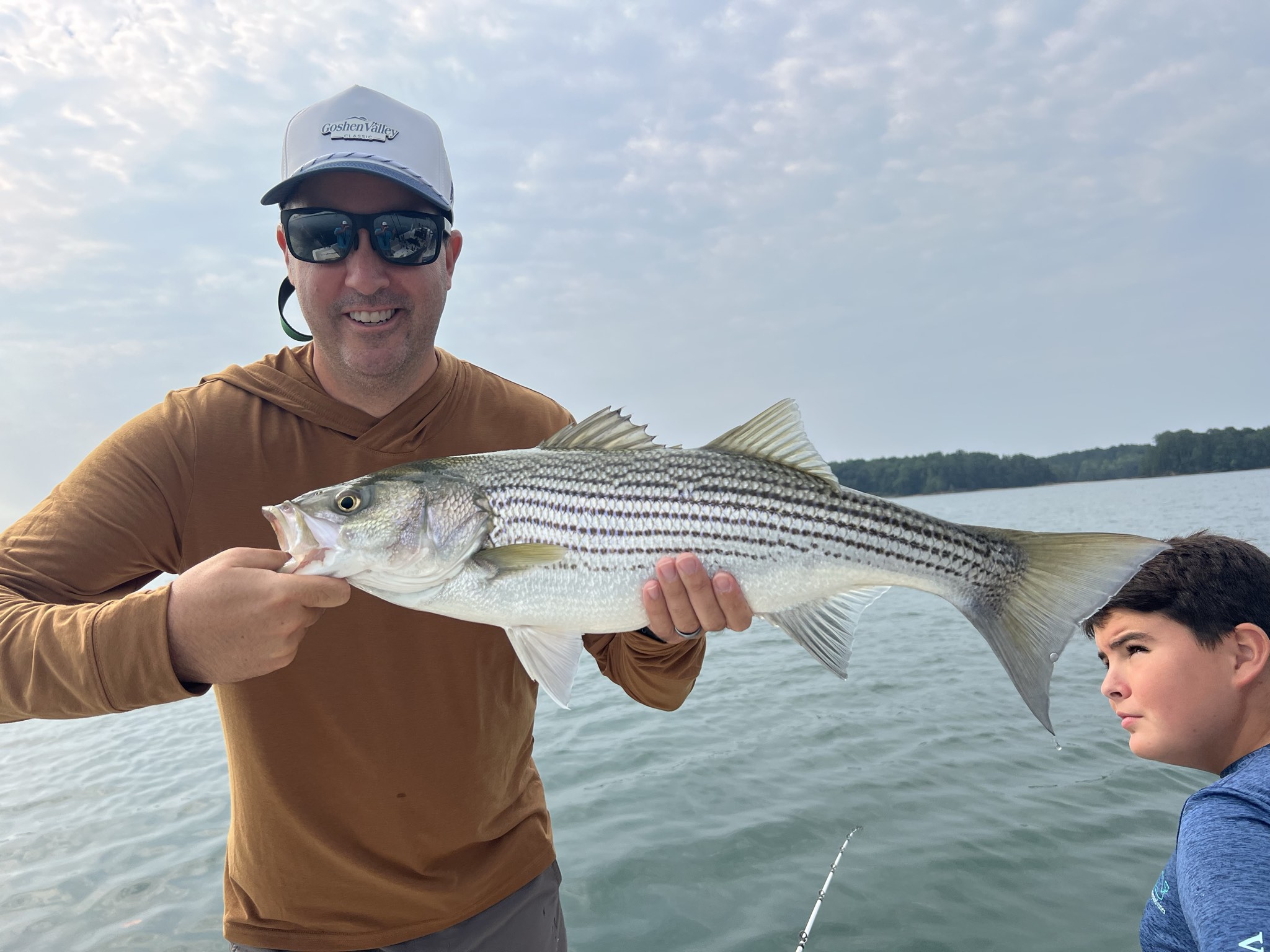 Summer Striped Bass Action On Lake Lanier