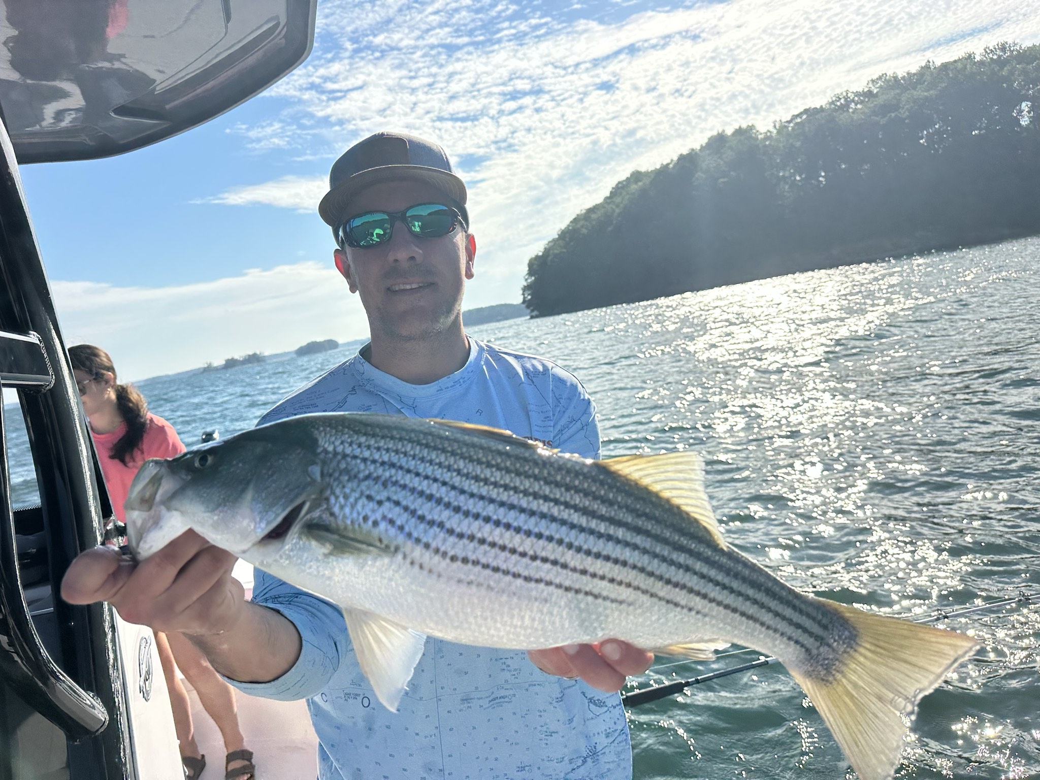 Triple Bass Family Fun on Lake Lanier