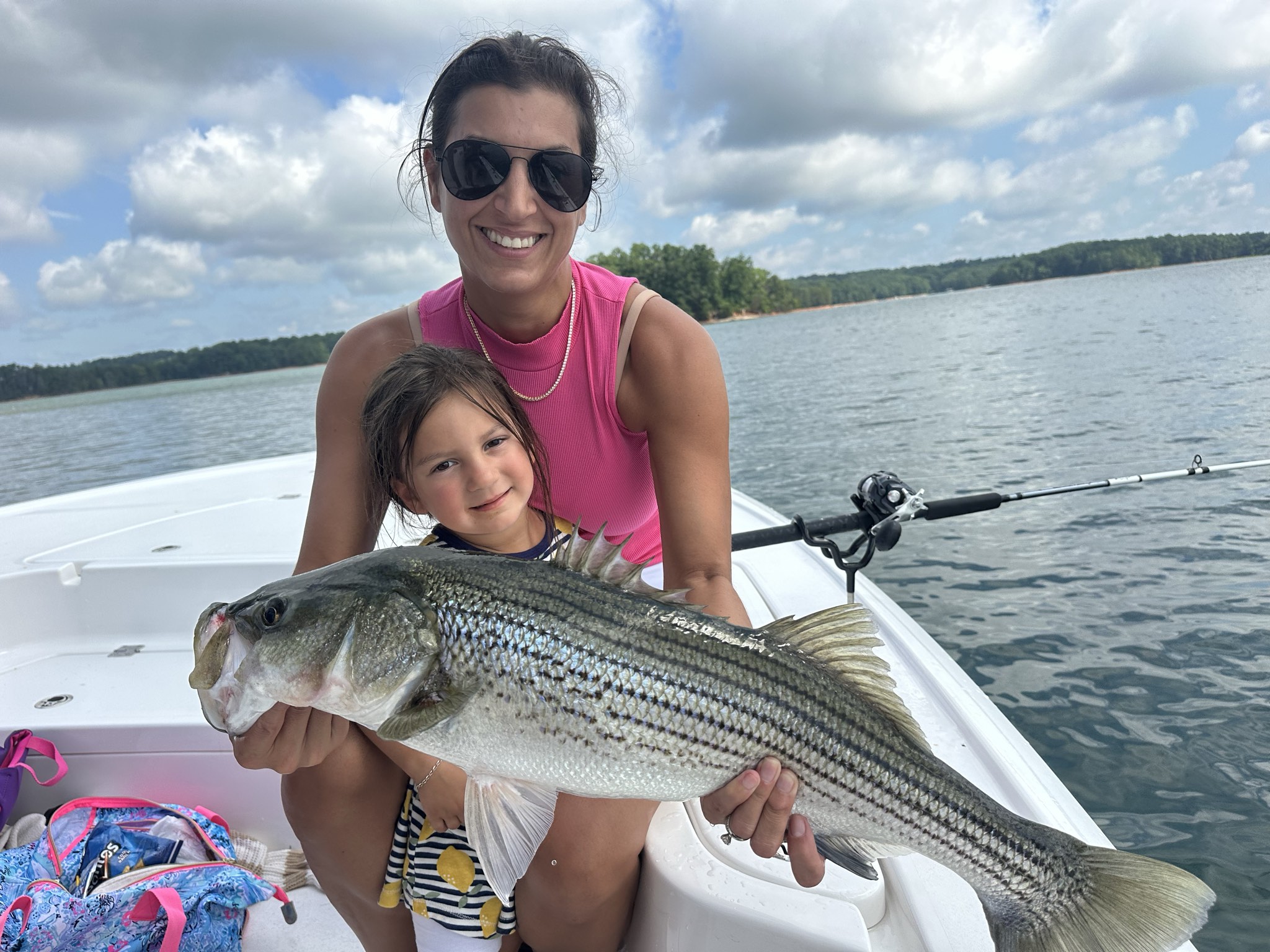 Trophy Stripers Heat Up Lake Lanier