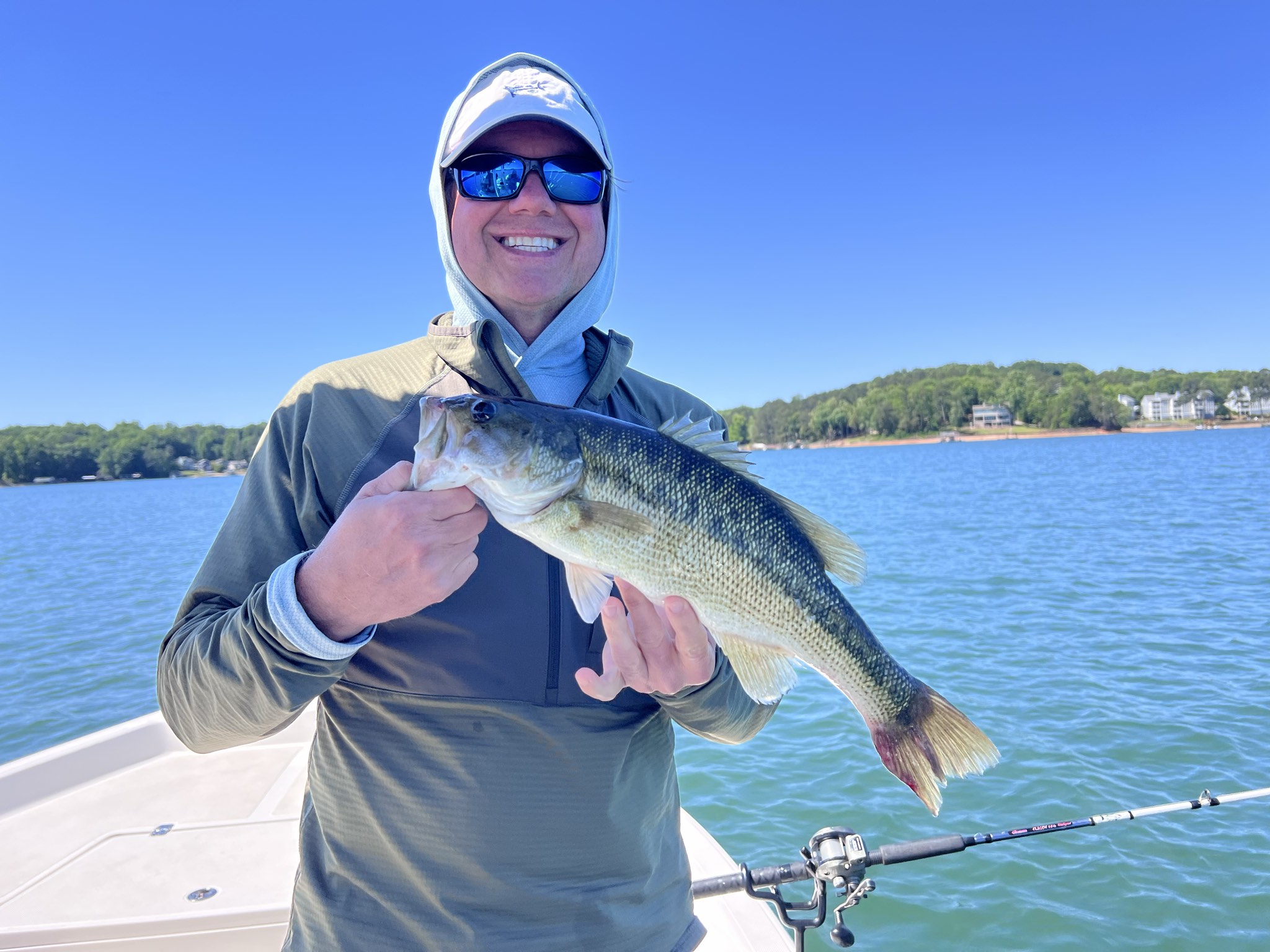 Spotted And Striped Bass On Lake Lanier