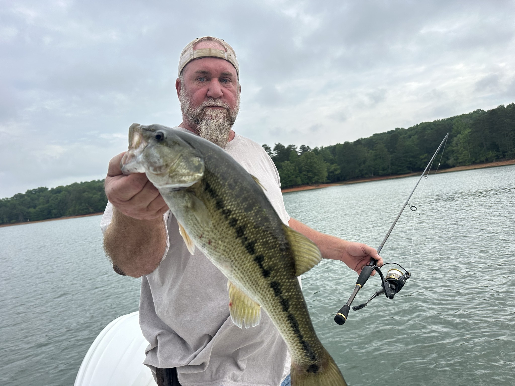 May Stripers, Spots, And Catfish On Lake Lanier