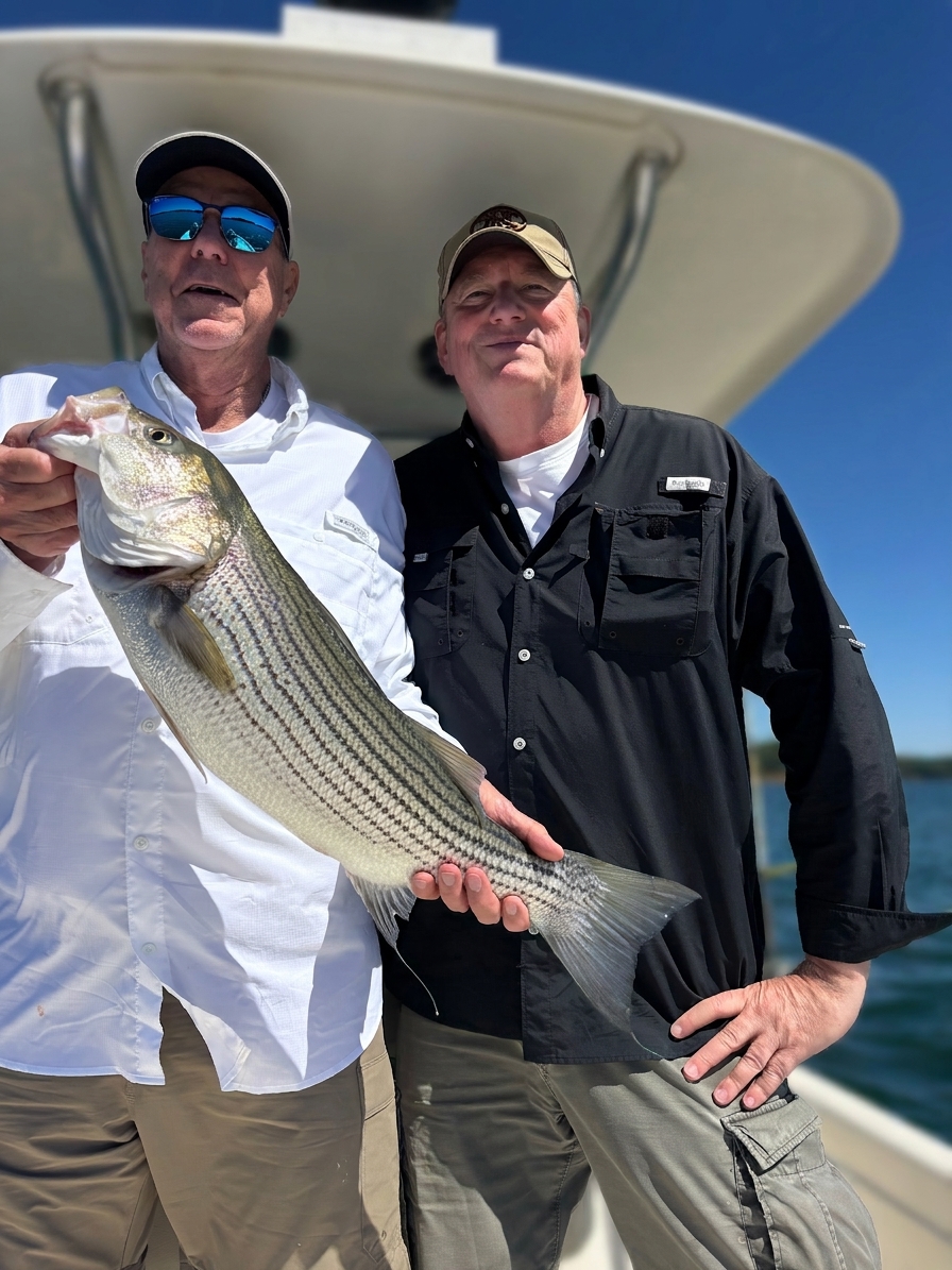 September Striped Bass Action at Lake Lanier