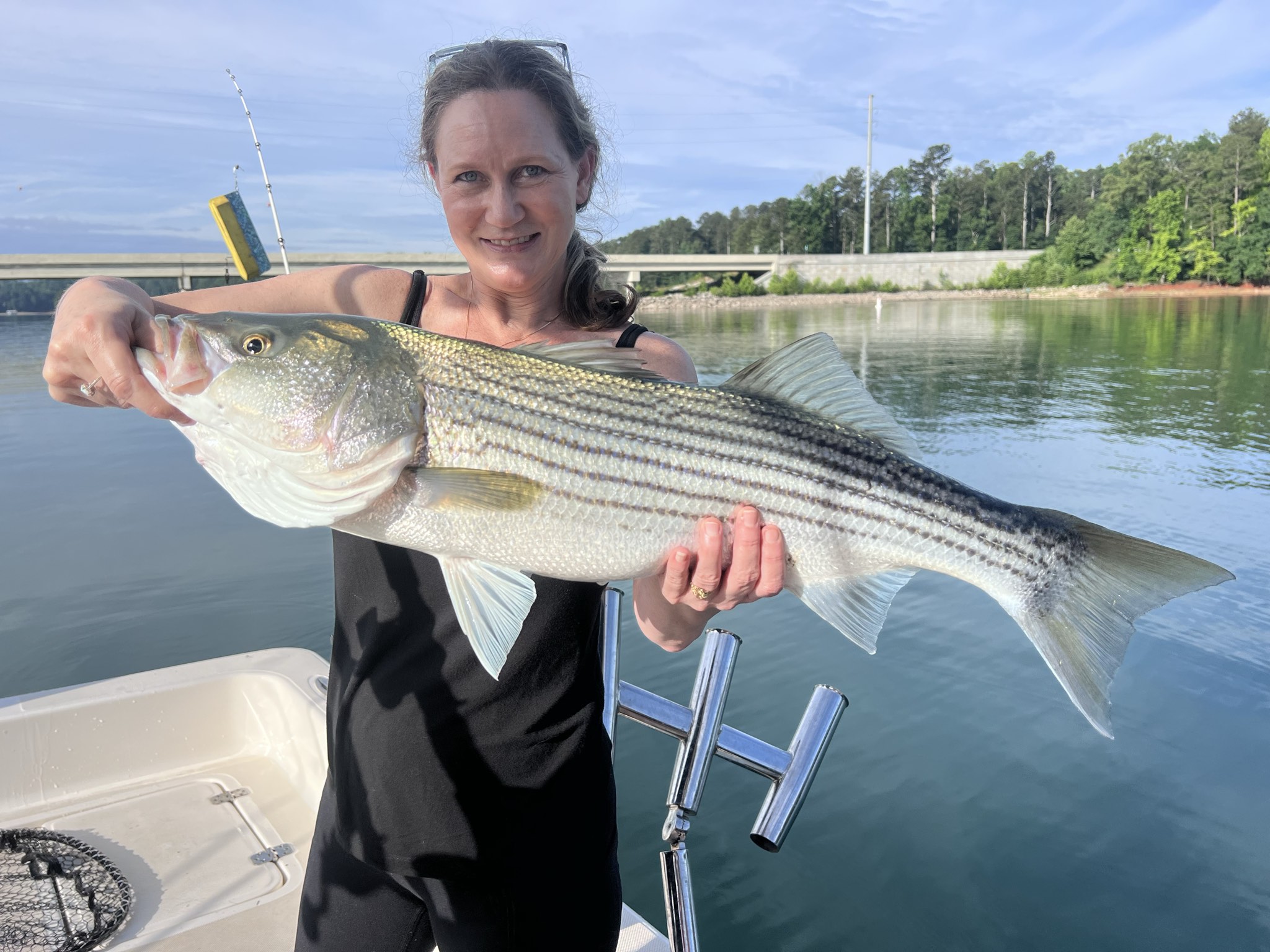 Striped Bass Family Fun On Lake Lanier