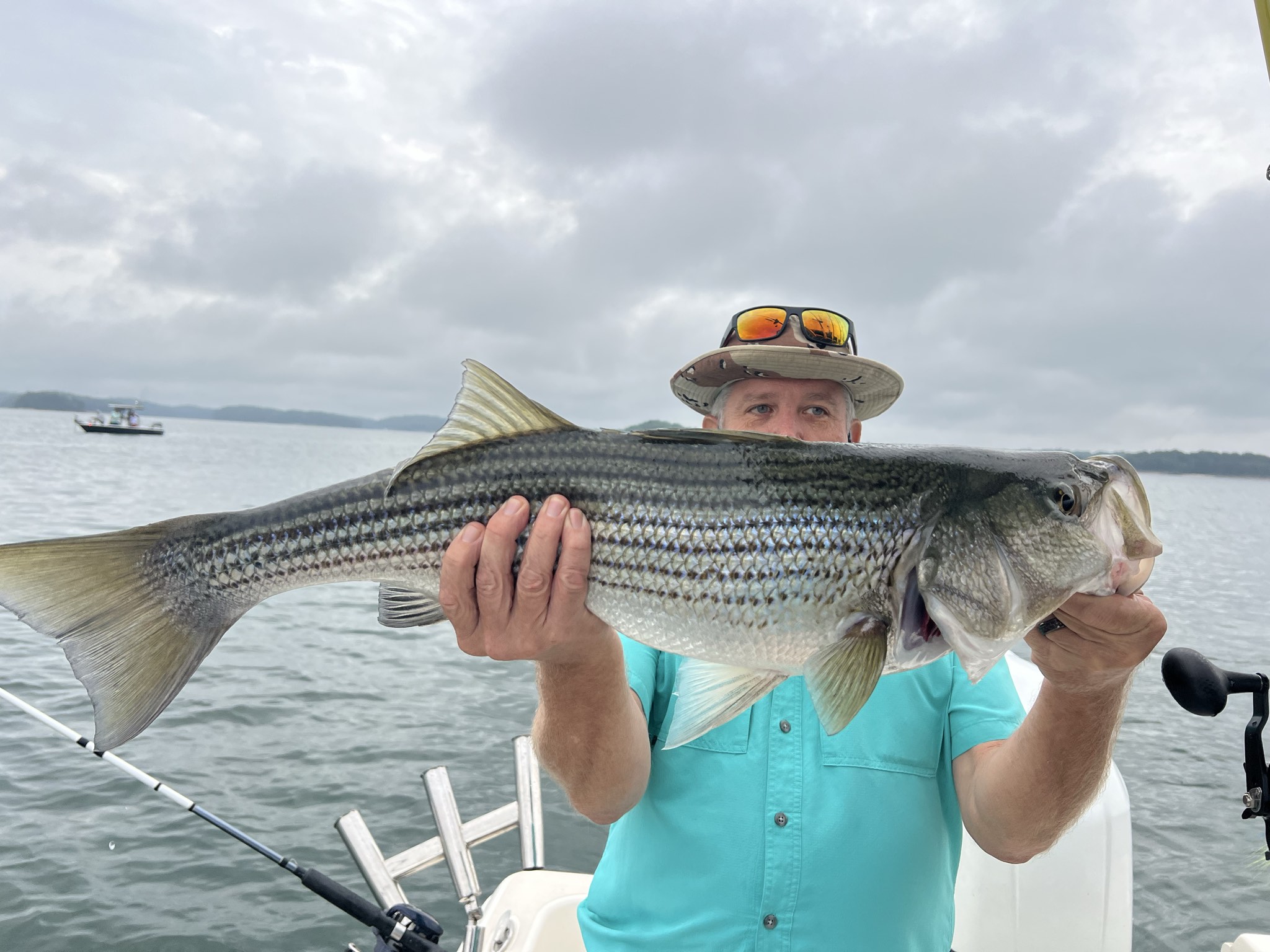 Trophy Stripers Dominate Lake Lanier July