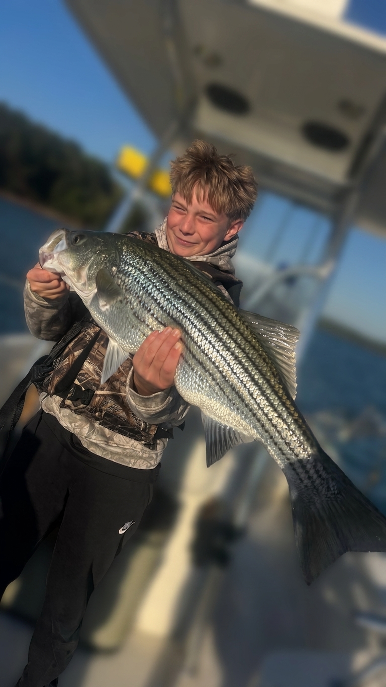 Triple Bass Action on Lake Lanier
