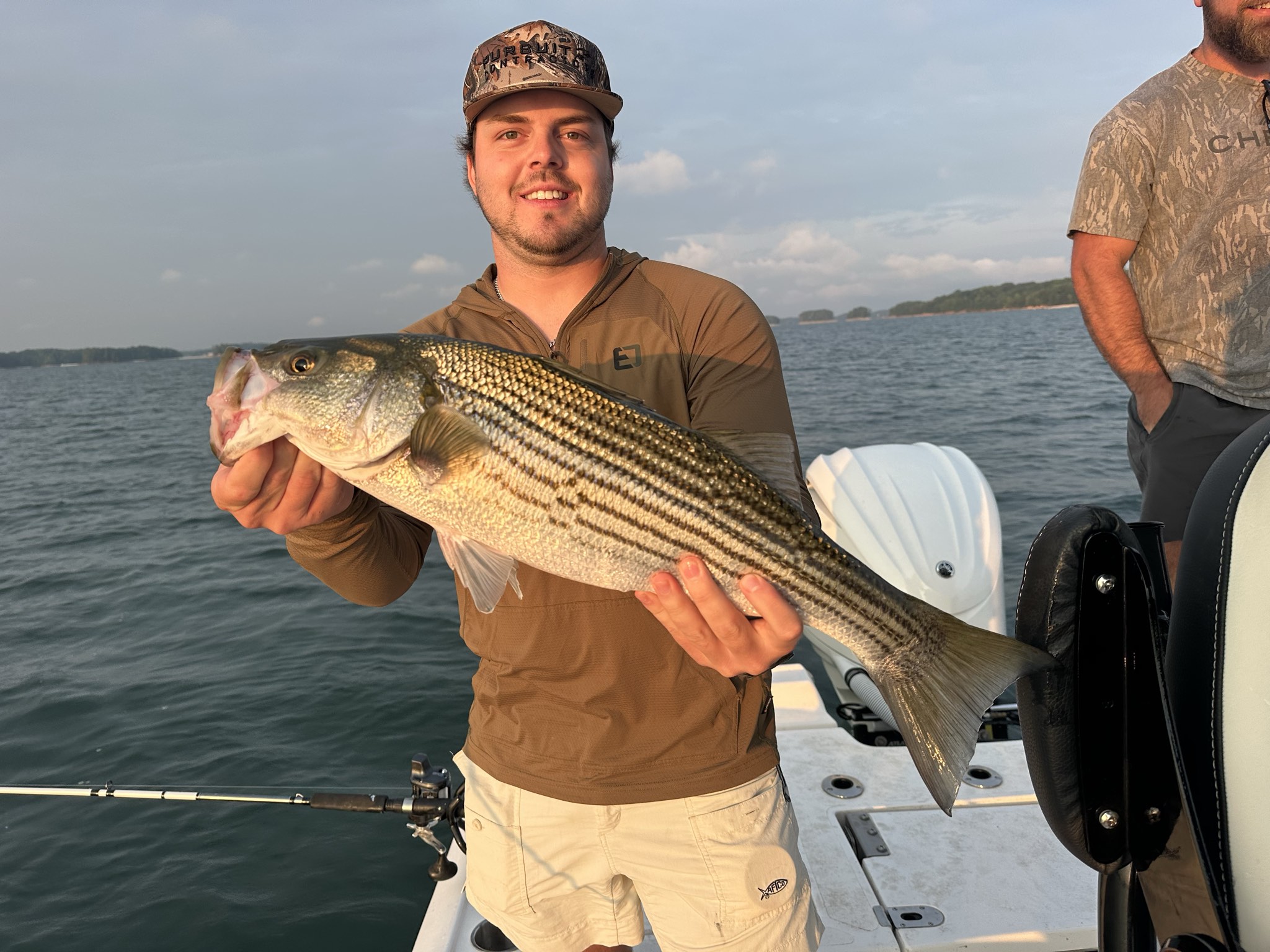 August Striped Bass Action At Lake Lanier