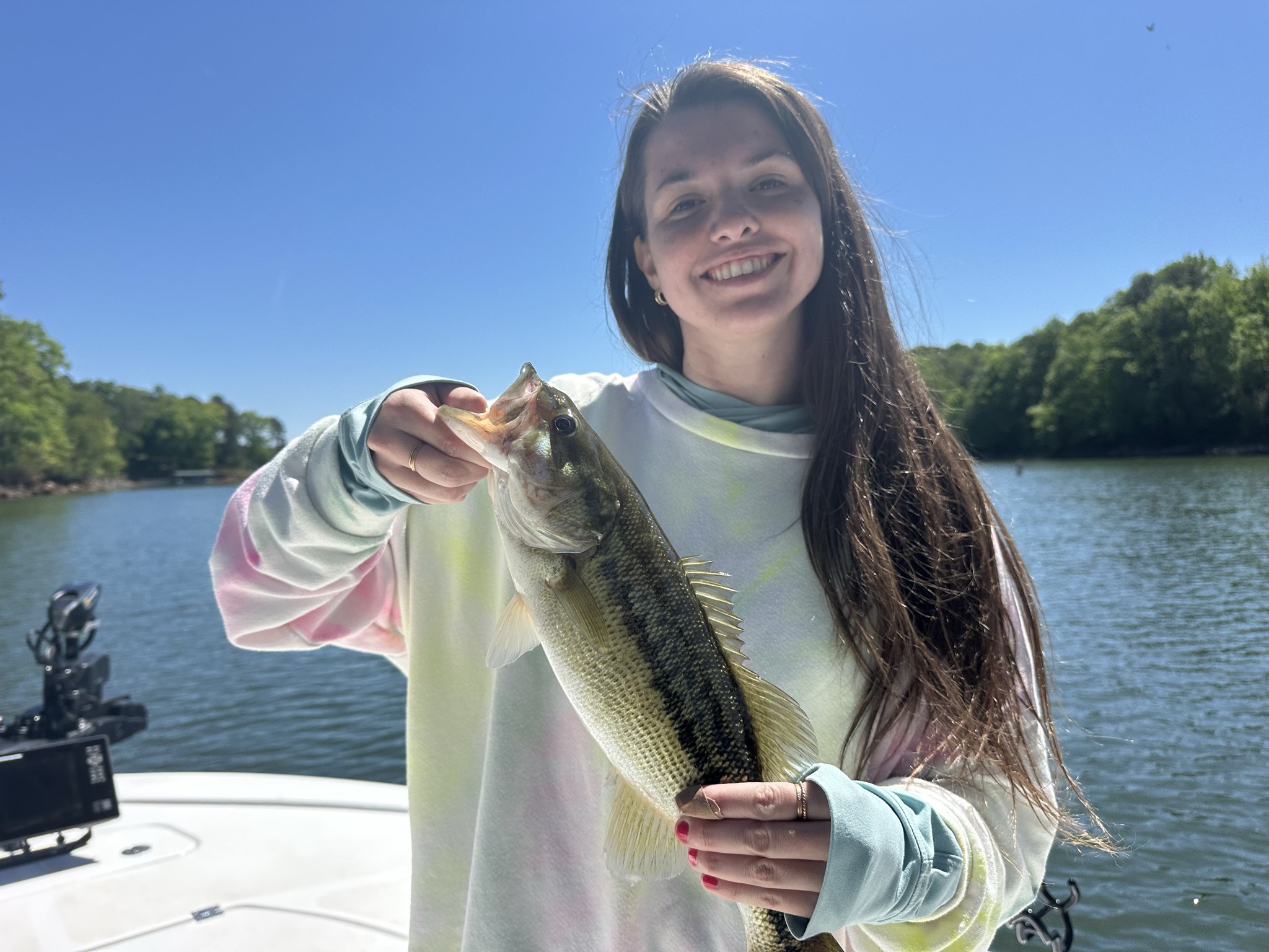 April Bass Action at Lake Lanier