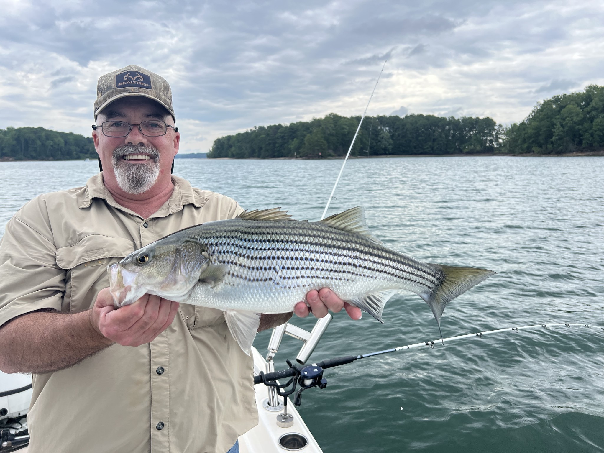 Trophy Stripers Dominate Lake Lanier July