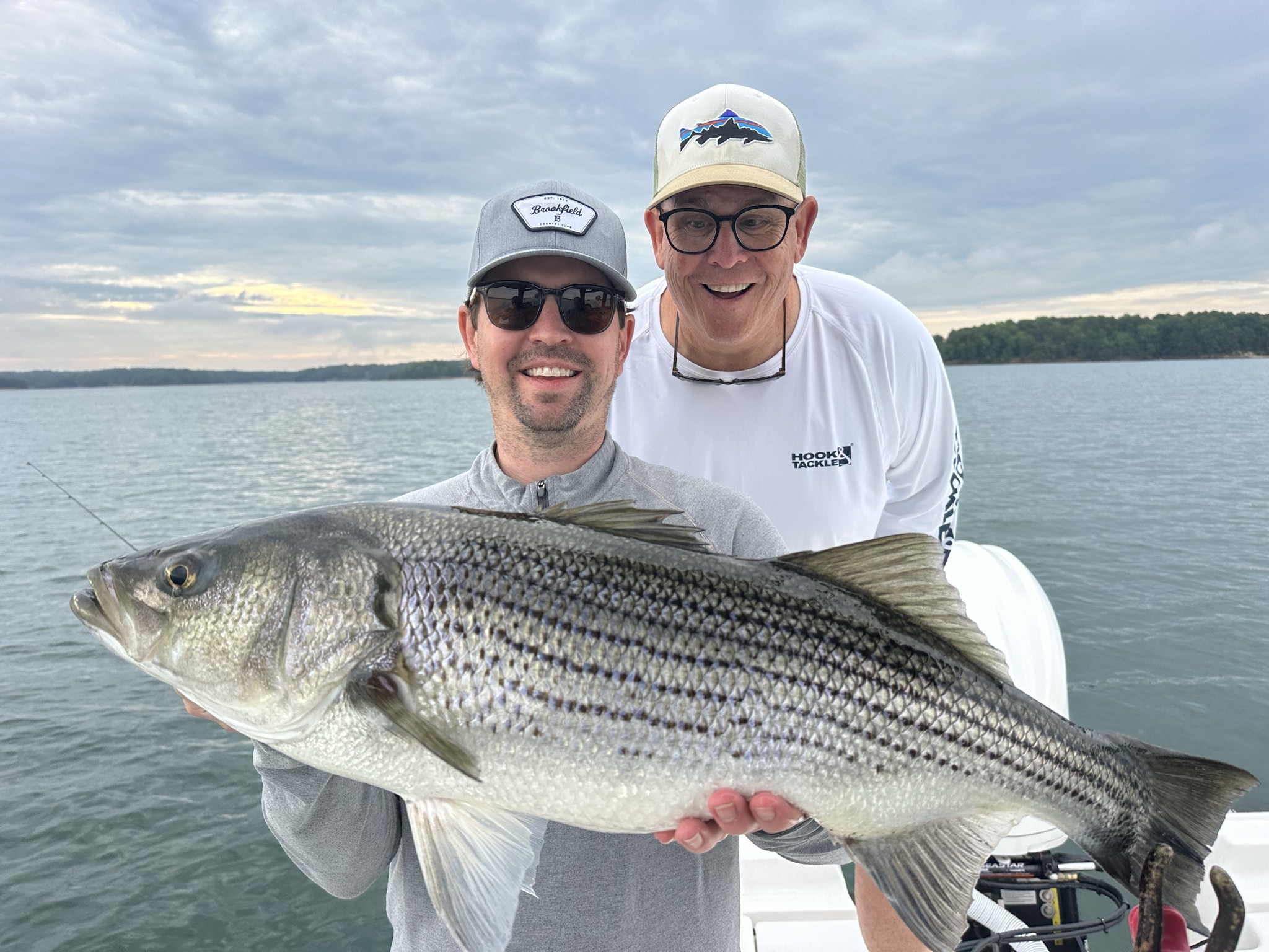 Trophy Stripers and Spots at Lake Lanier