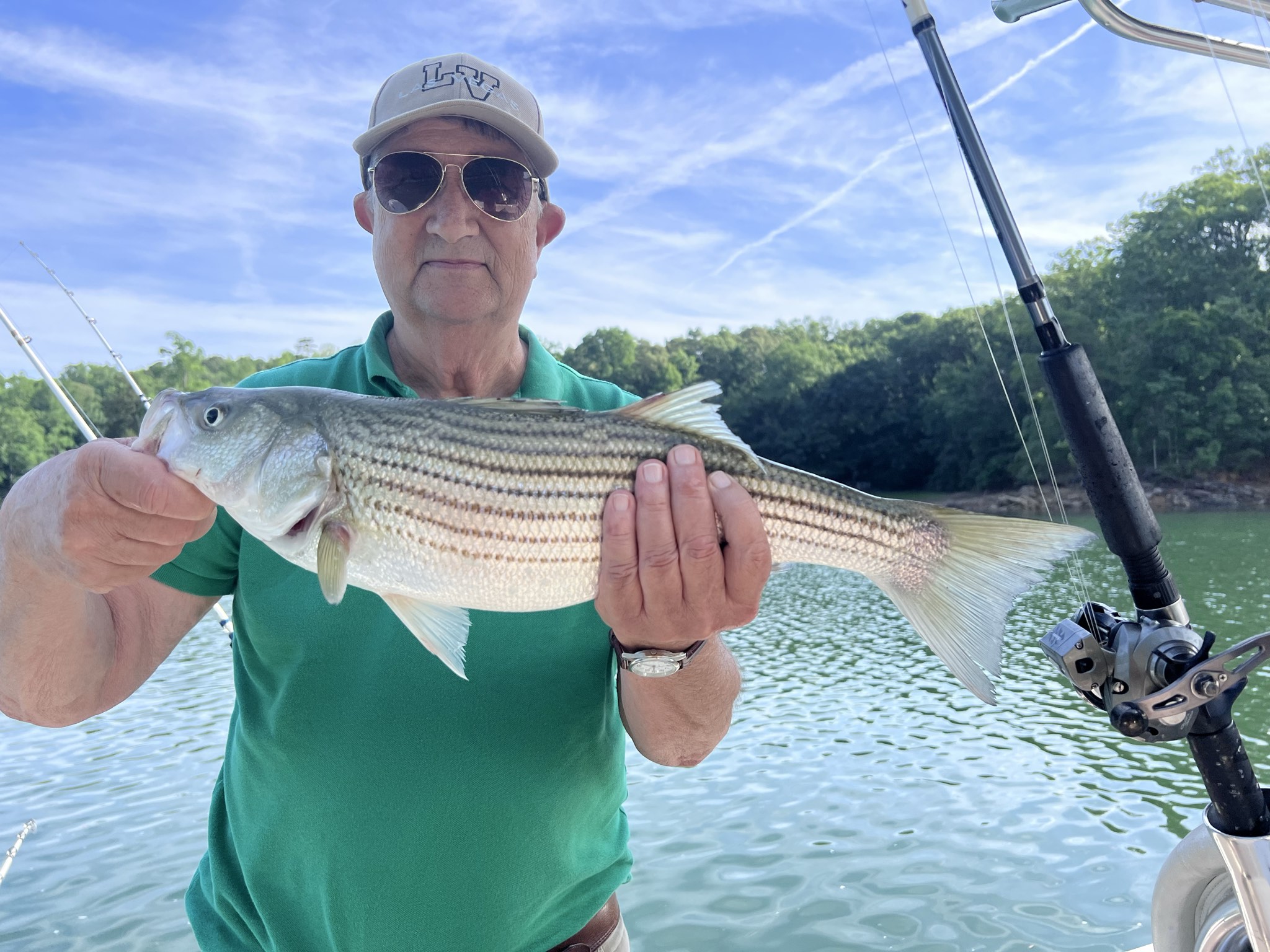 Striped Bass Family Fun On Lake Lanier