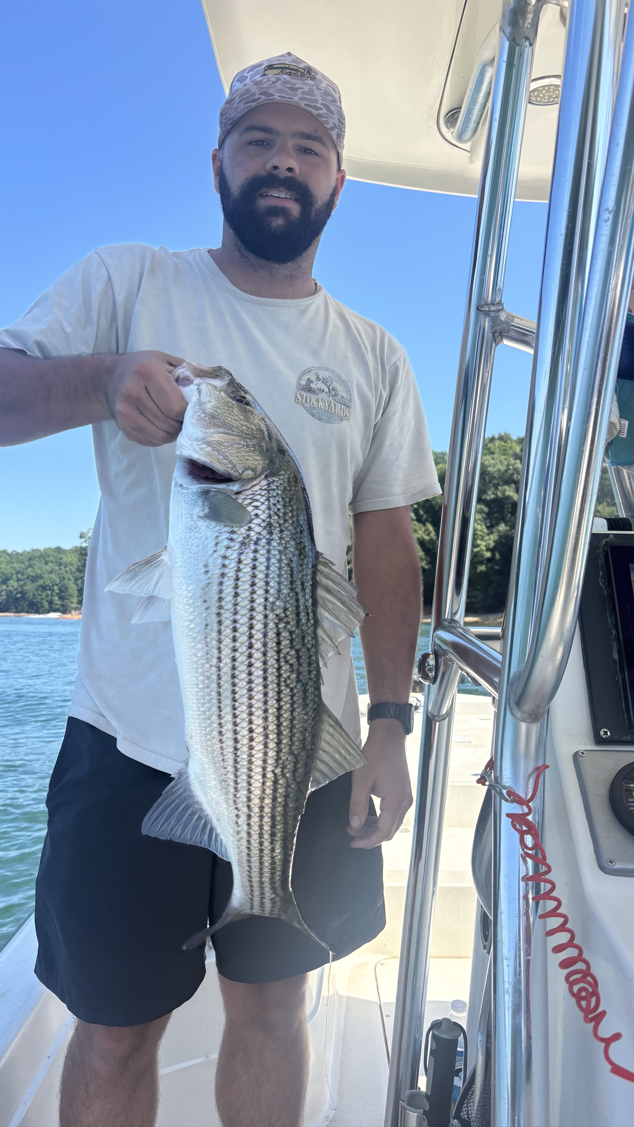 Trophy Stripers And Catfish On Lake Lanier