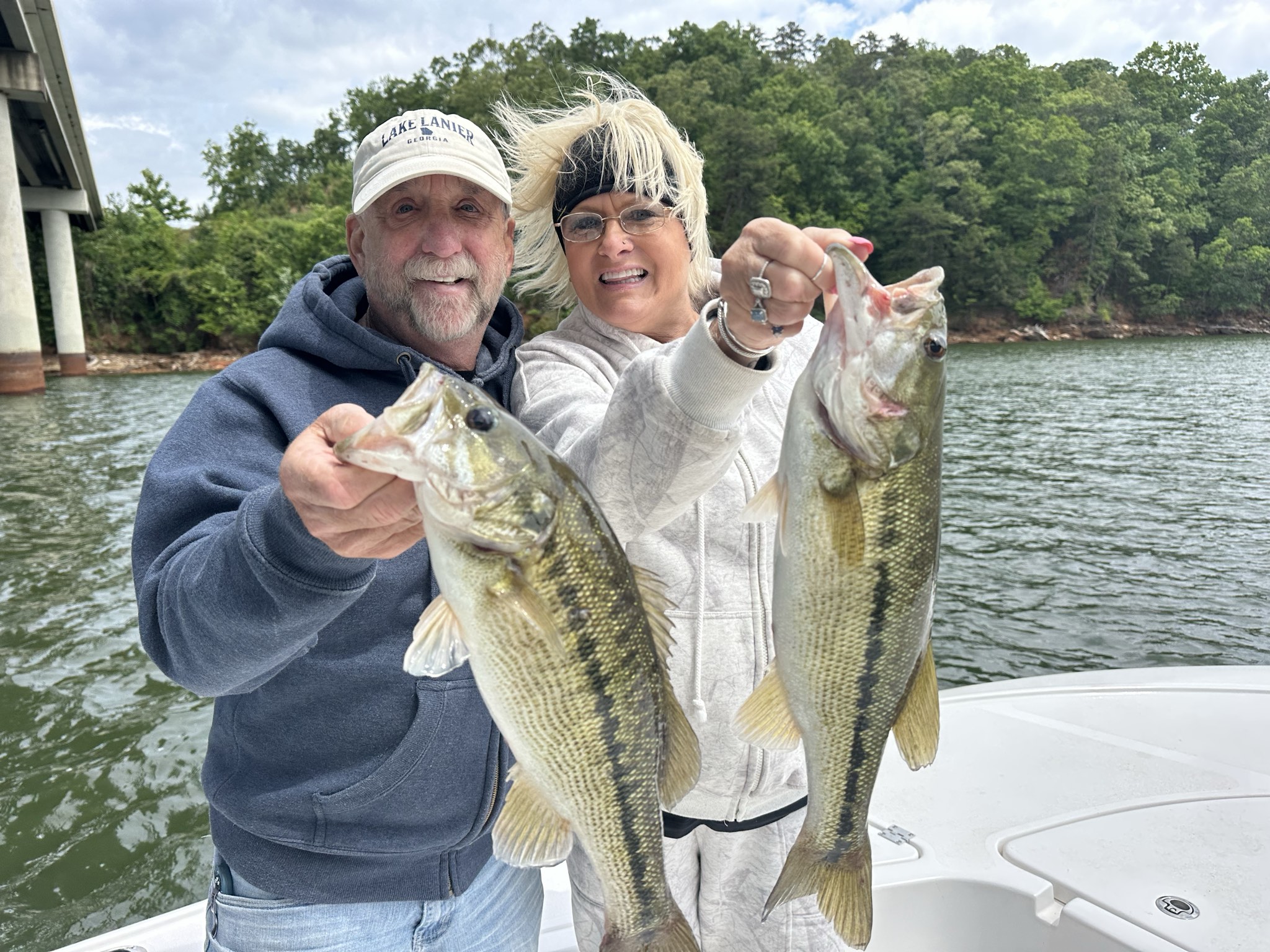 Lake Lanier Multi-Species Success: 34 Fish