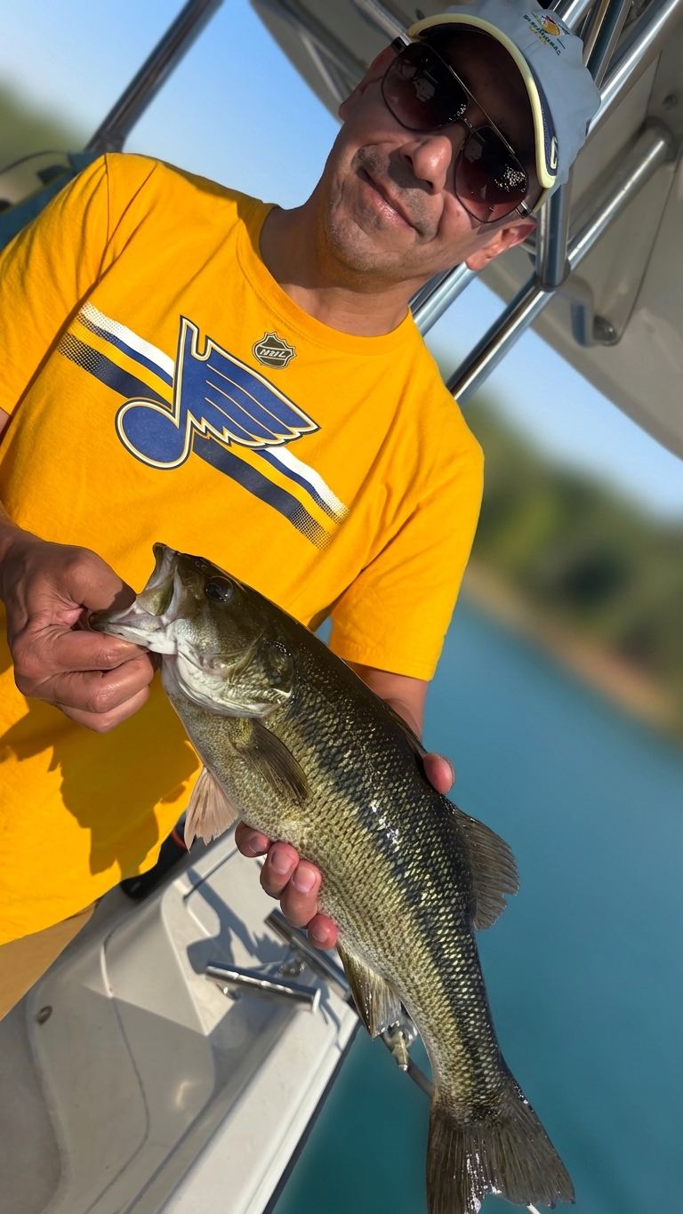Lake Lanier bass — August 2026