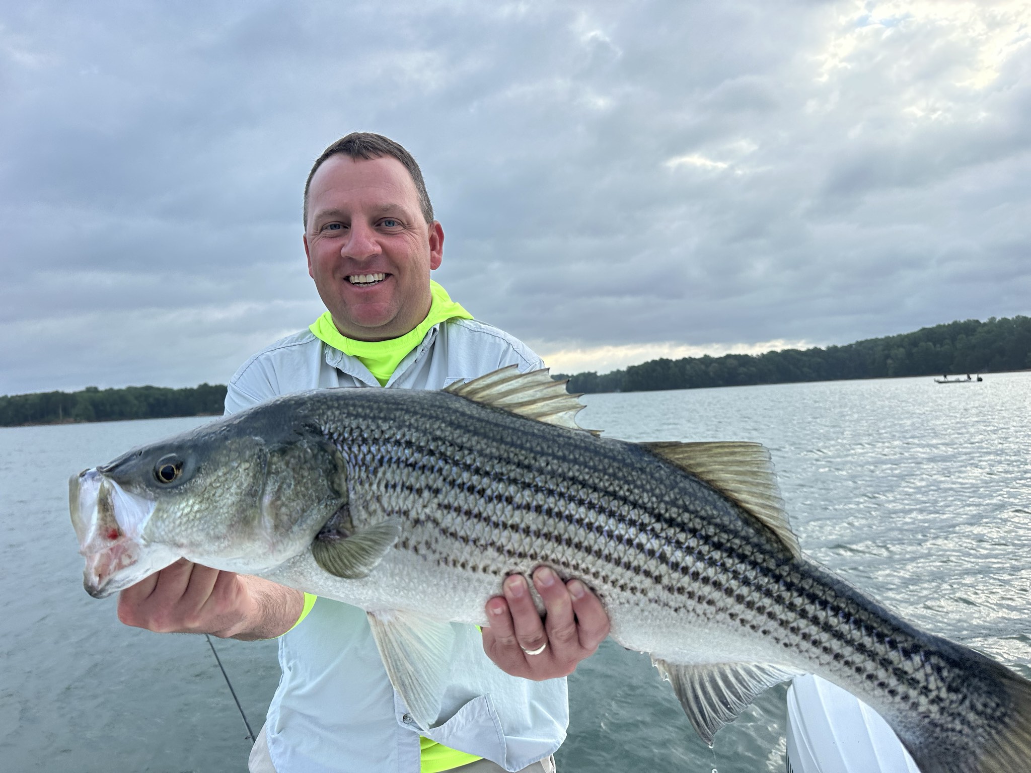 Striped & Spotted Bass on Lake Lanier