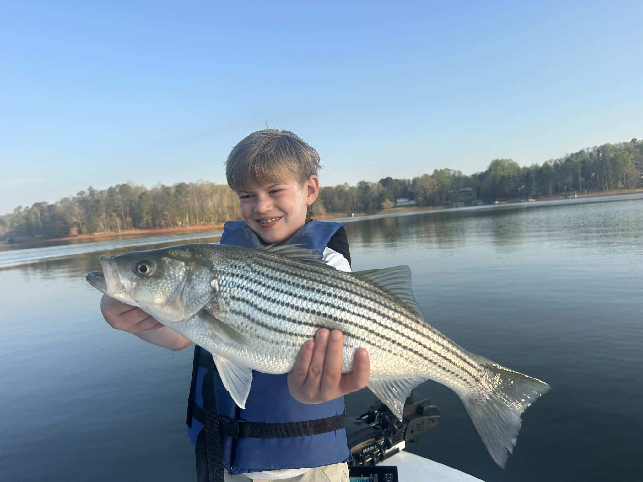 March Striper Action on Lake Lanier