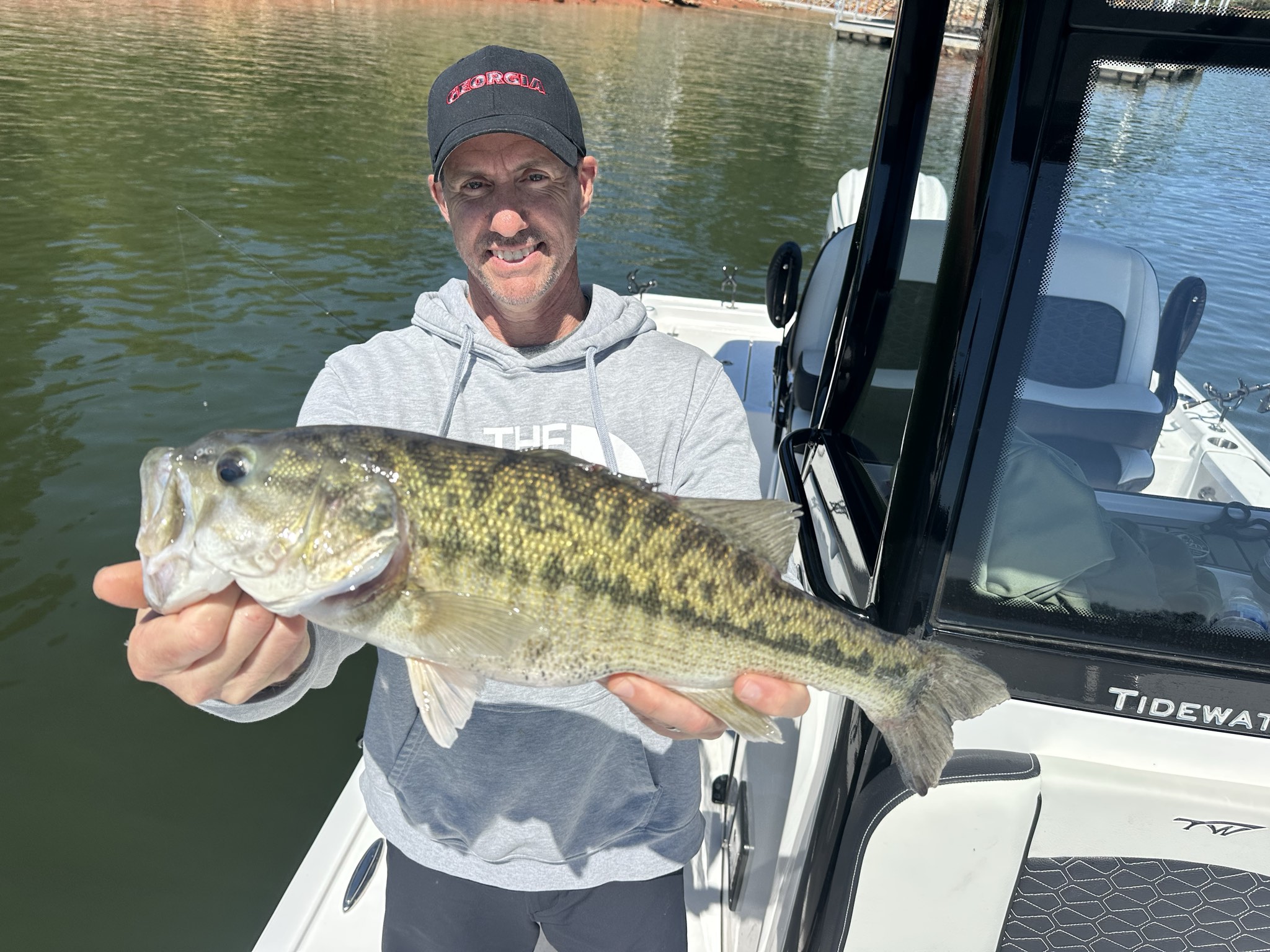 April Striped Bass And Spotted Bass On Lake Lanier