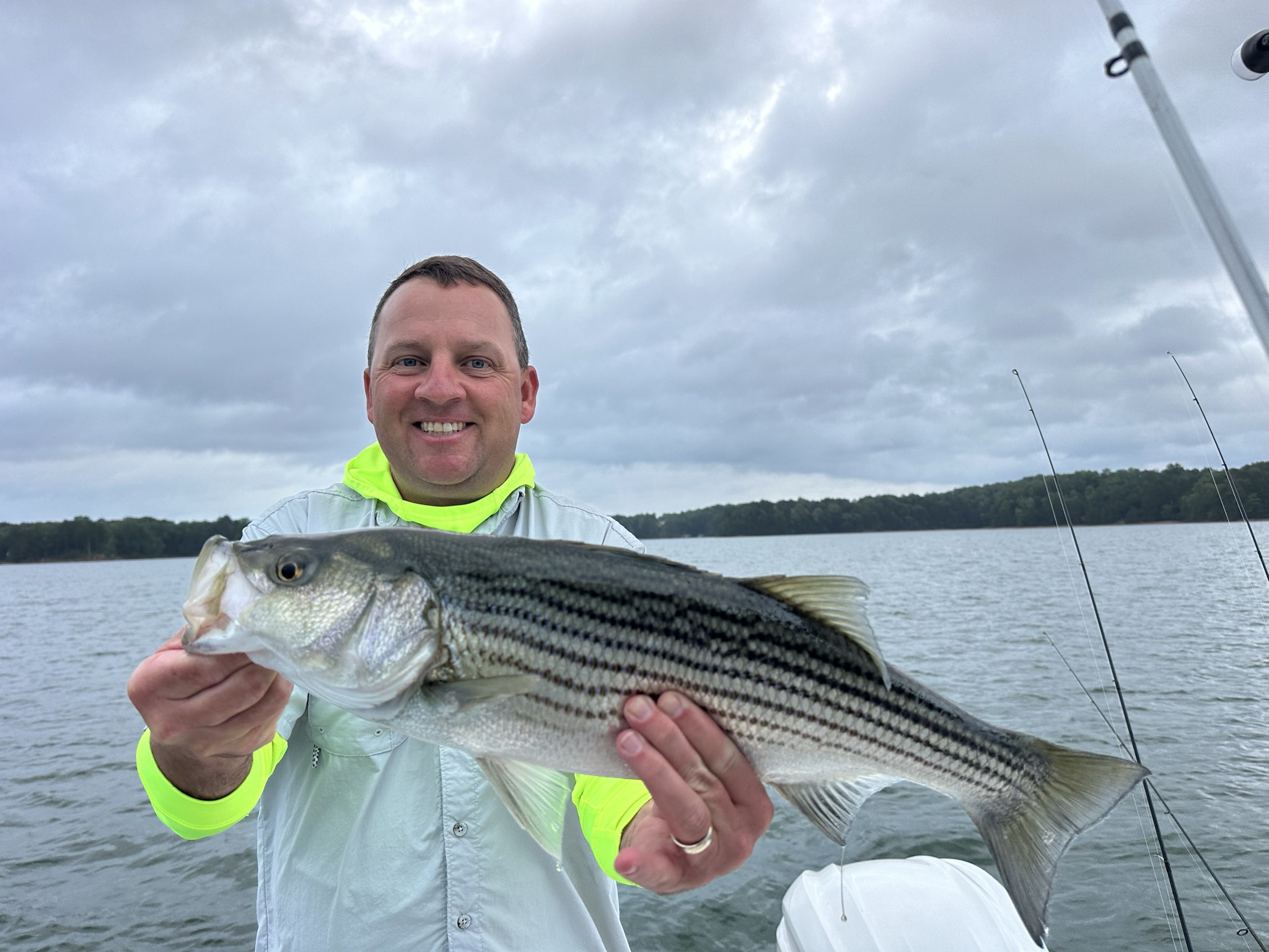 Striped & Spotted Bass on Lake Lanier