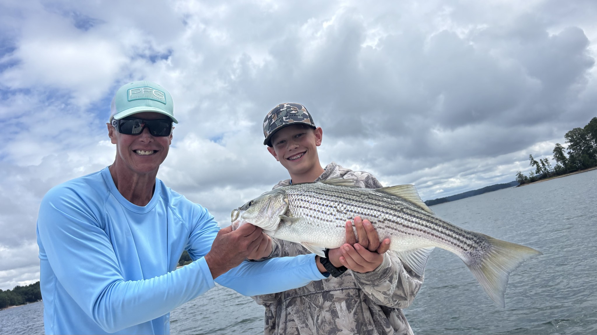 Trophy Gar and Stripers Light Up Lake Lanier