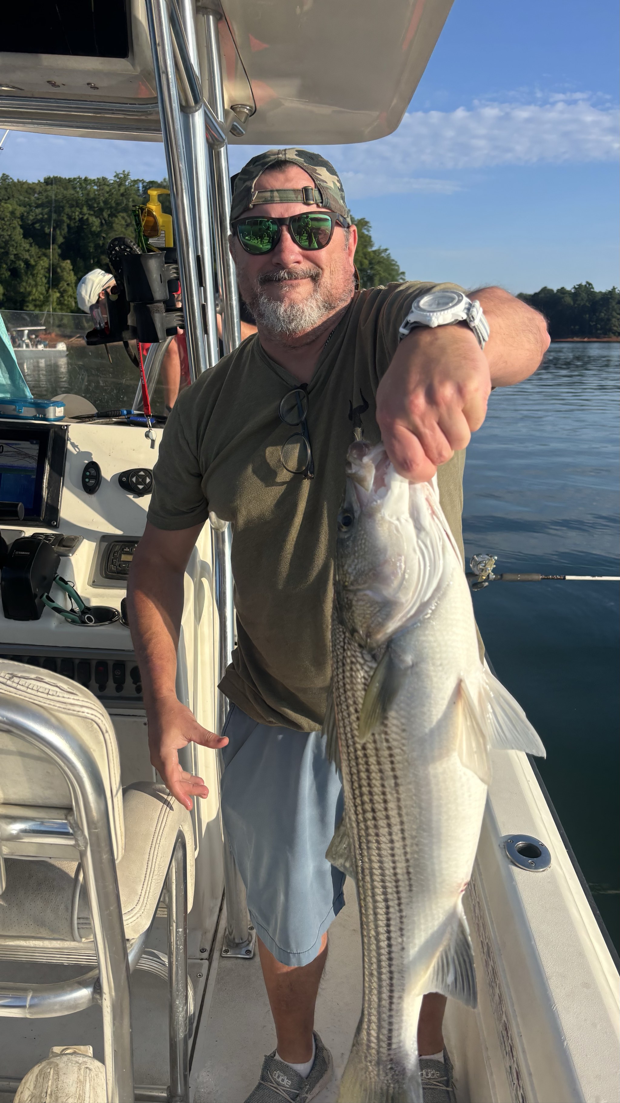 Trophy Stripers And Spots On Lake Lanier