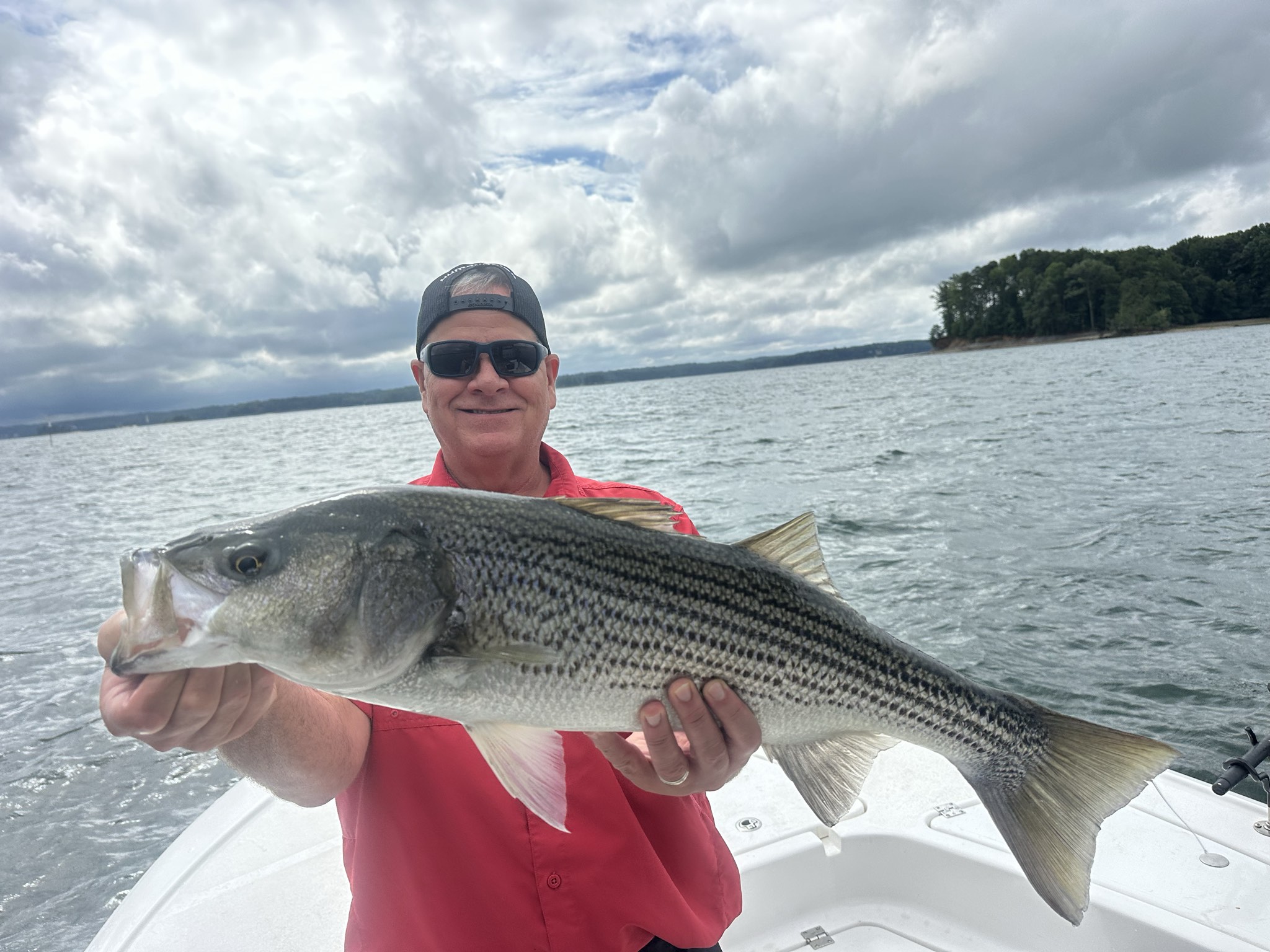 Trophy Stripers and Bass at Lake Lanier