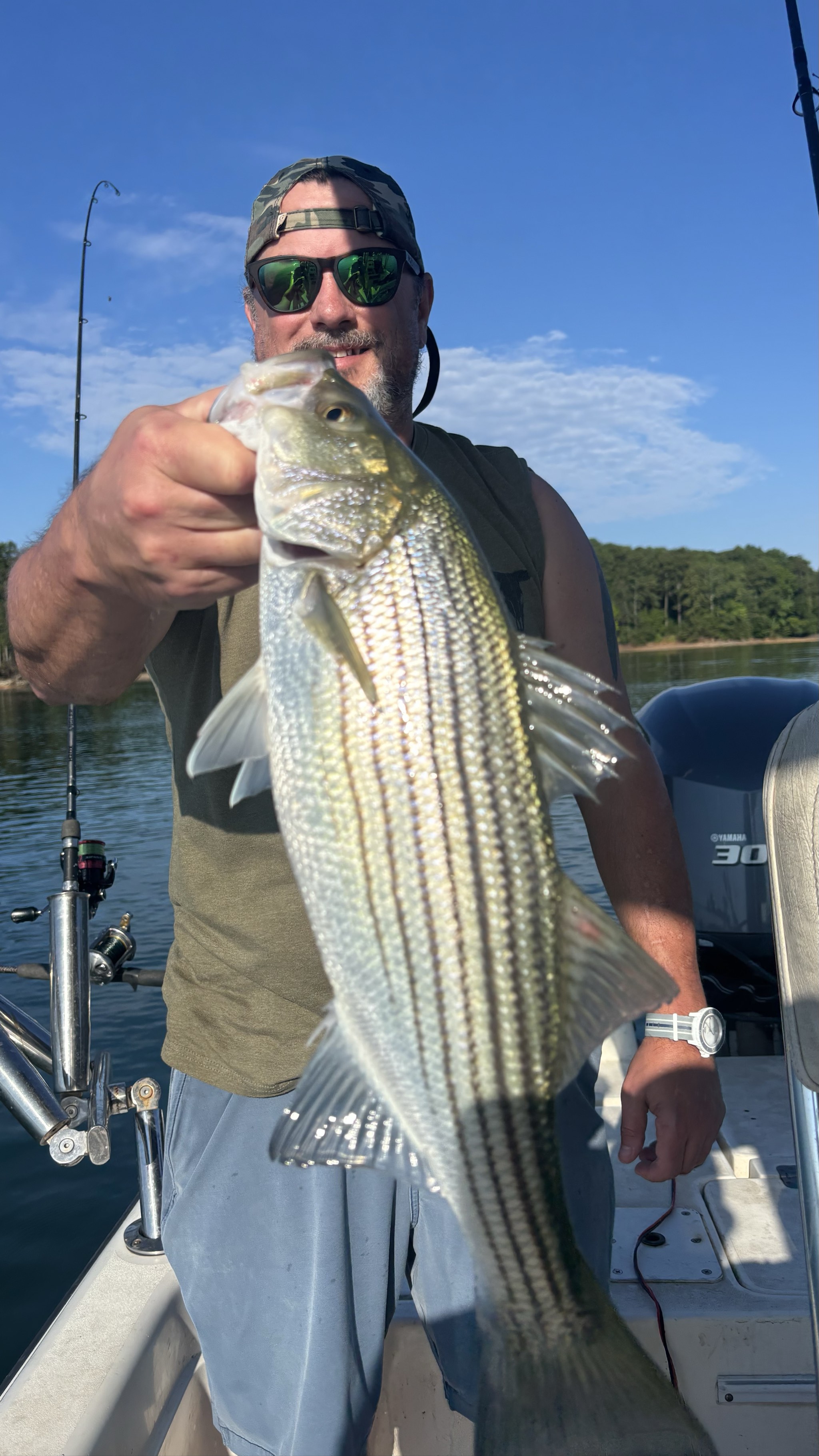 Trophy Stripers And Spots On Lake Lanier