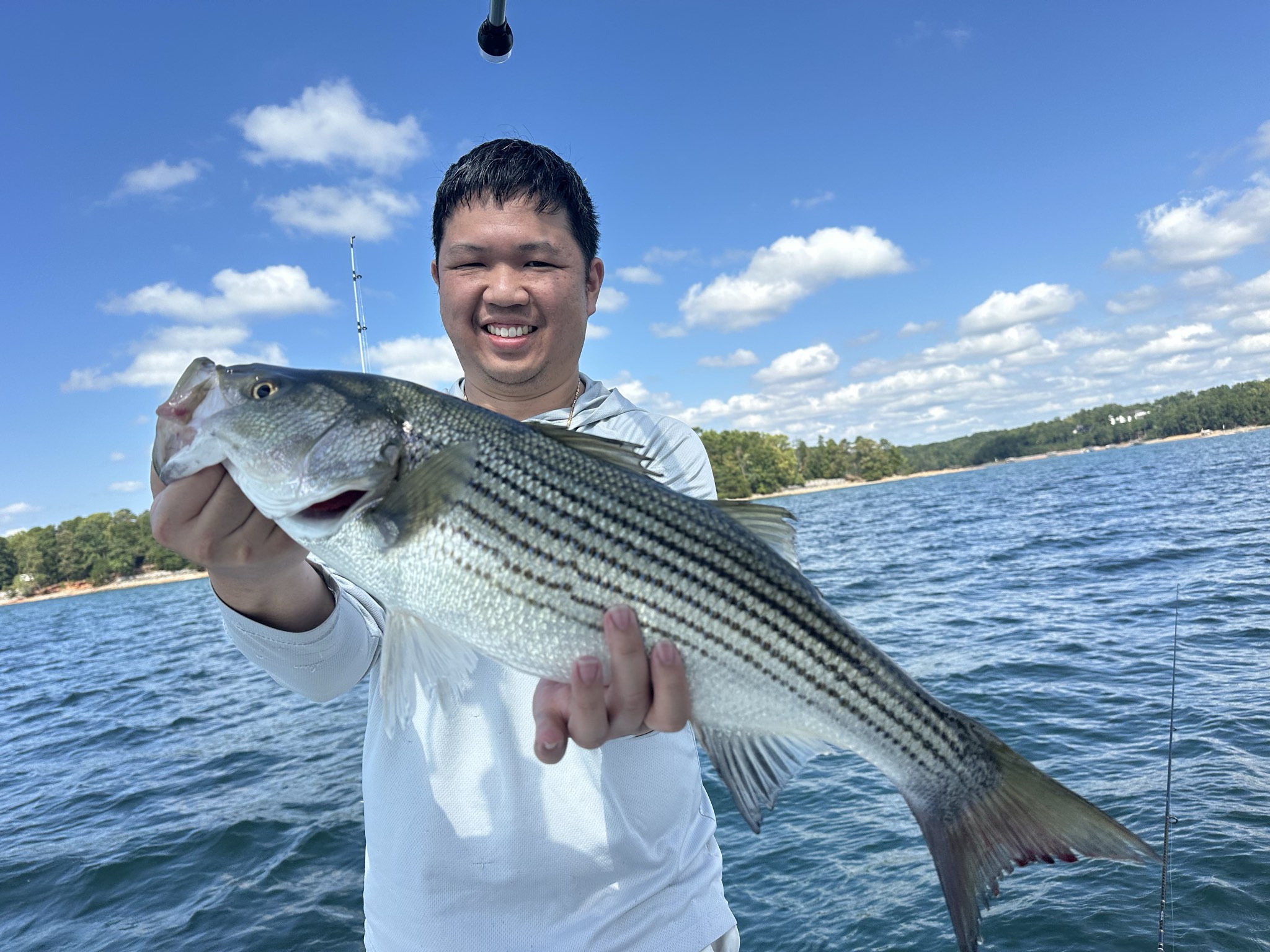 September Striped Bass Action On Lake Lanier