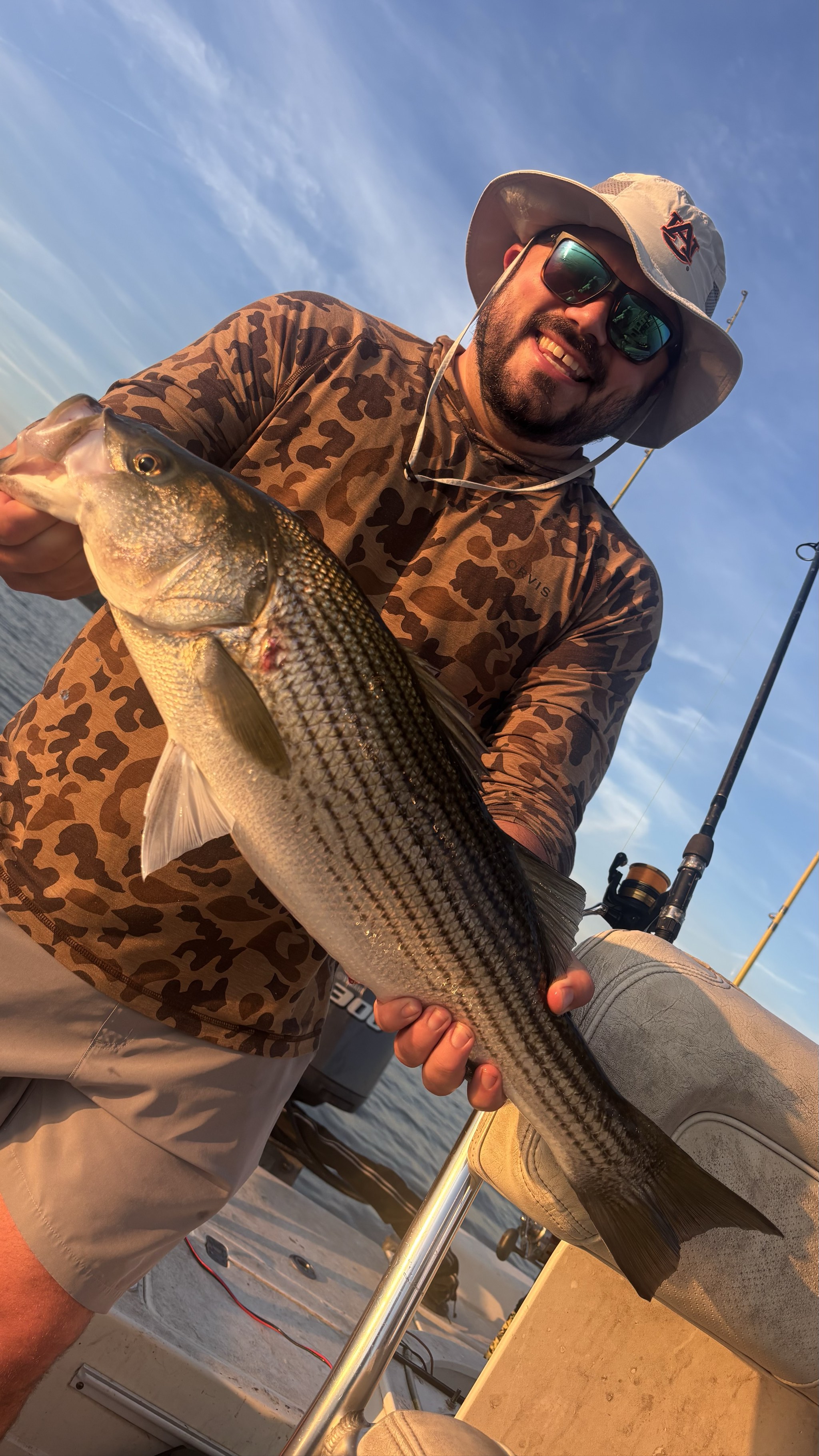 Golden Hour Bass Action on Lake Lanier