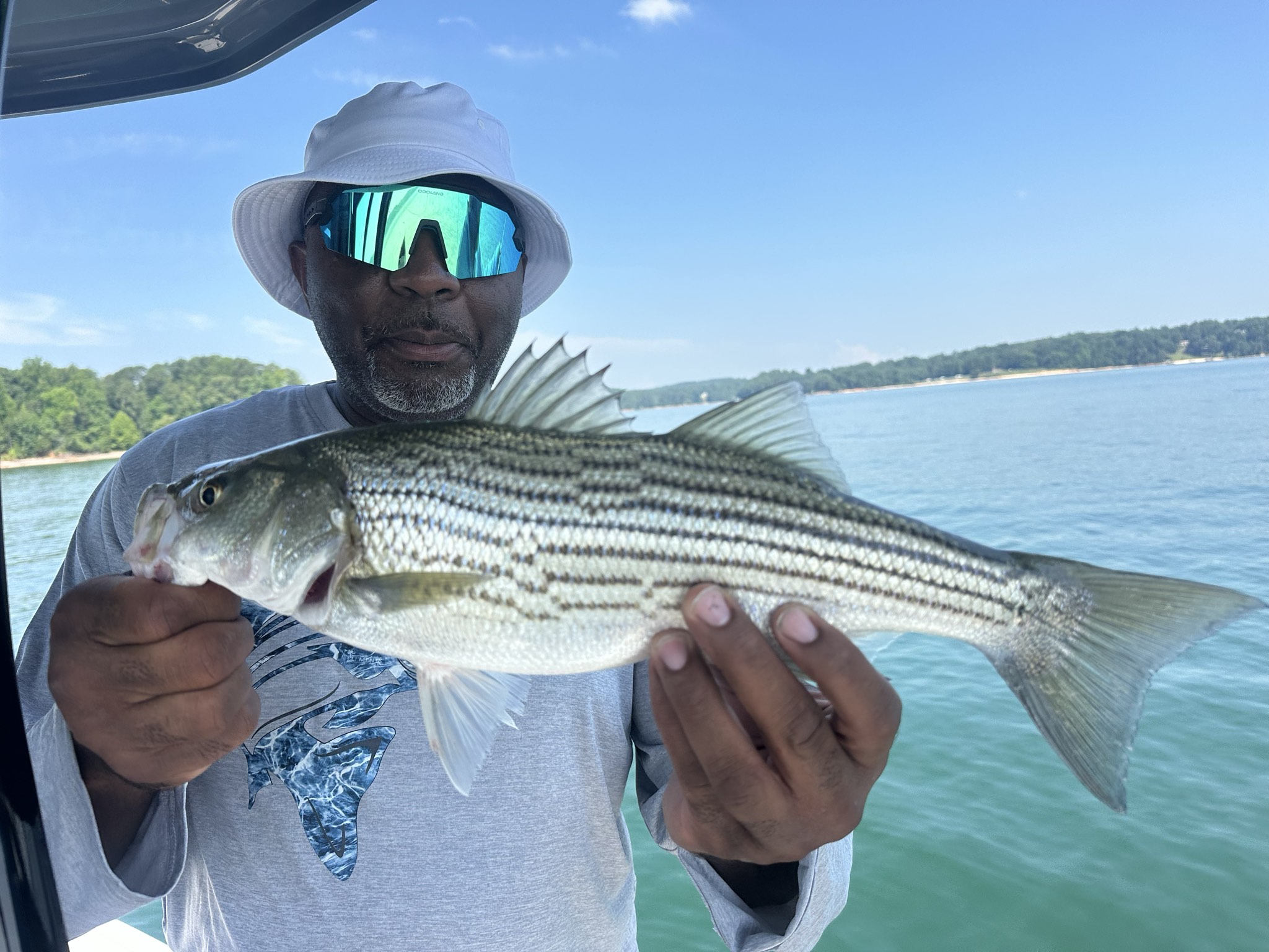 Trophy Bass Action Lake Lanier July