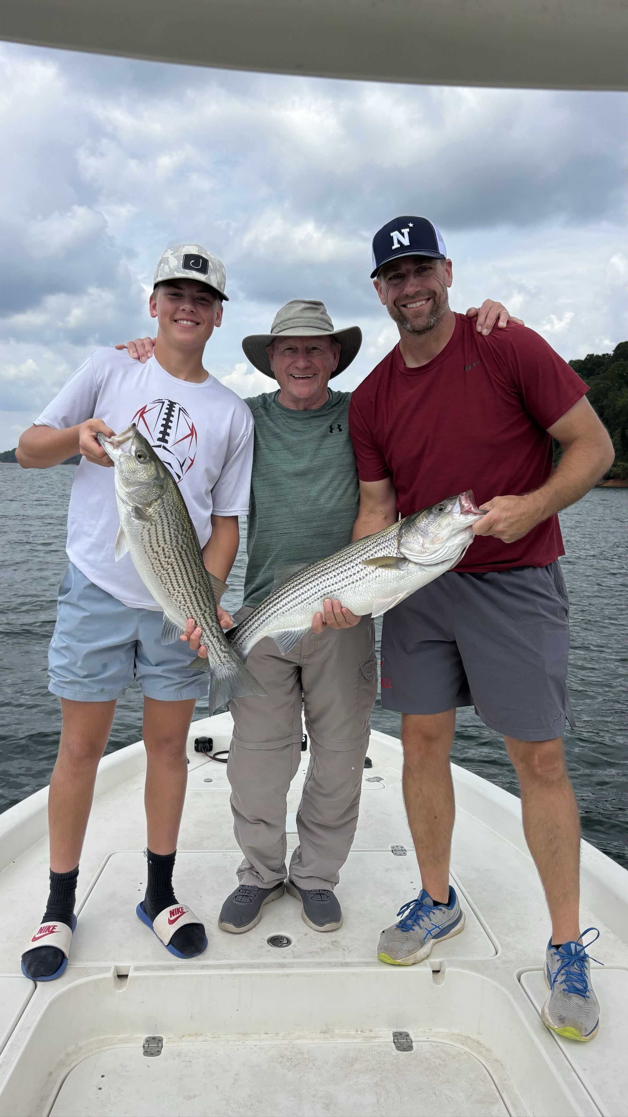 Trophy Stripers and Spots at Lake Lanier