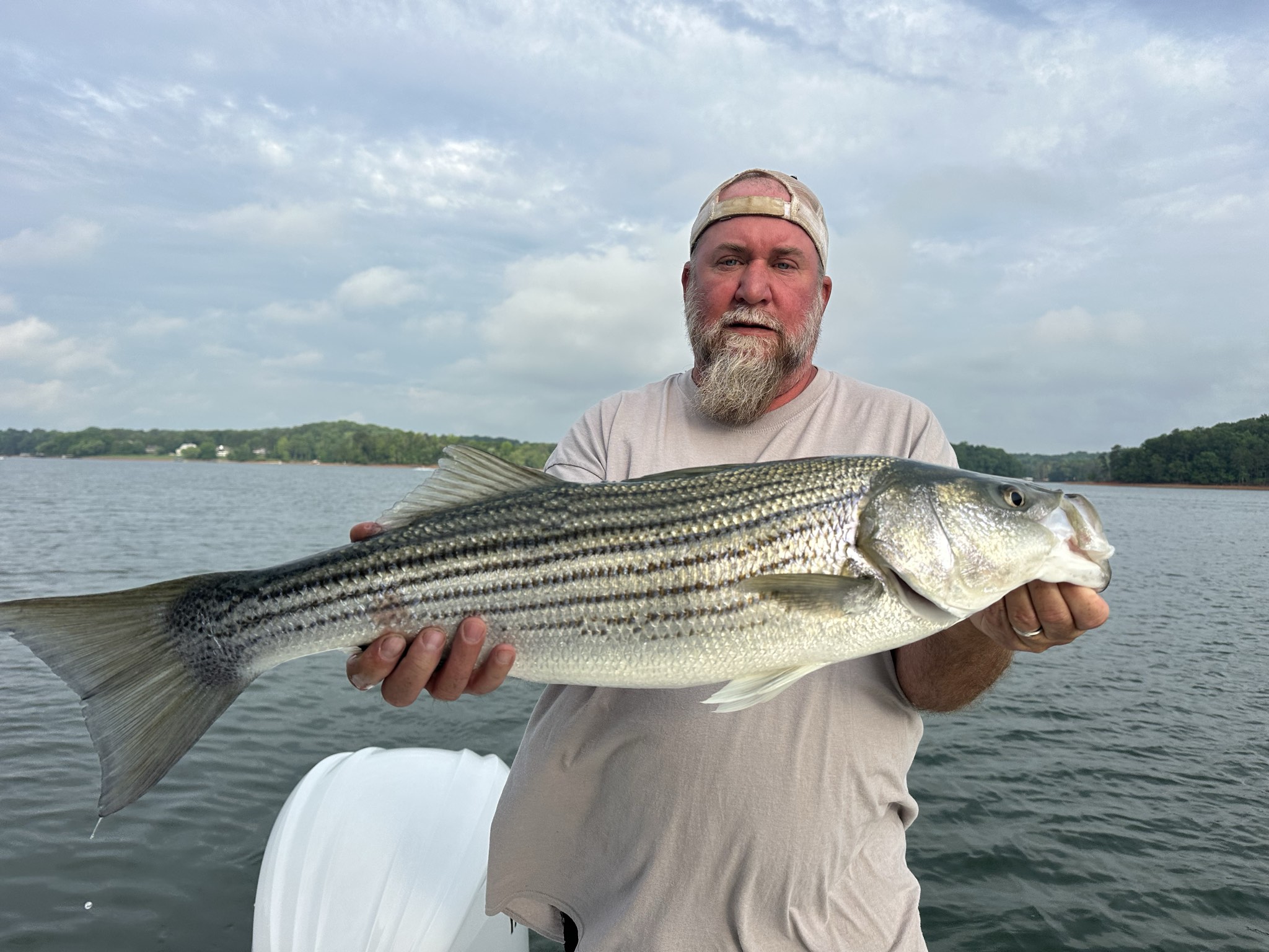 May Stripers, Spots, And Catfish On Lake Lanier