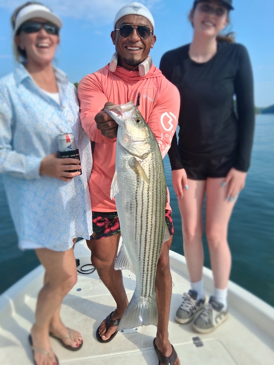 Striped Bass Success on Lake Lanier