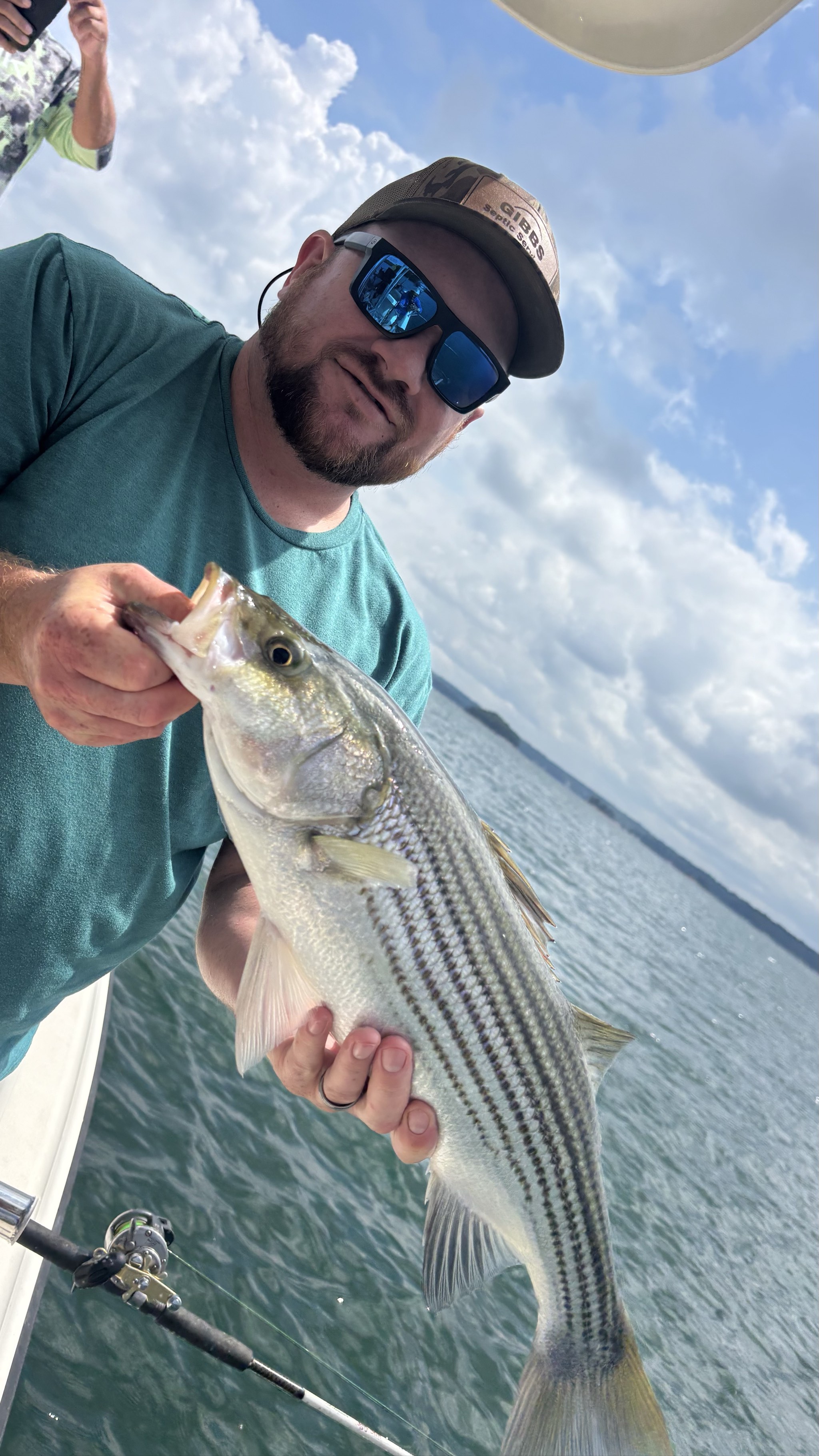 August Striped Bass Action on Lake Lanier