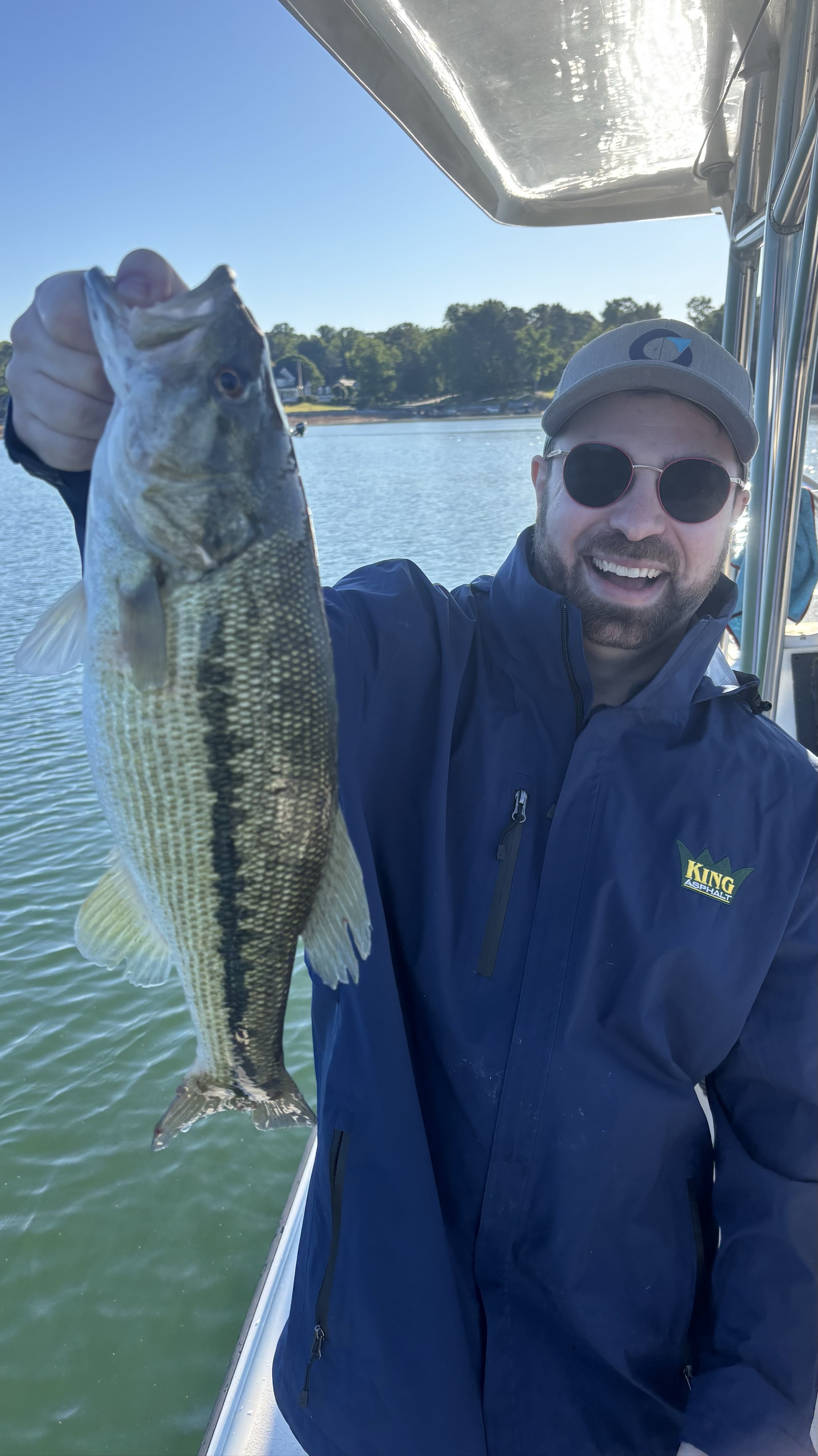 May Striped Bass And Spotted Bass On Lake Lanier