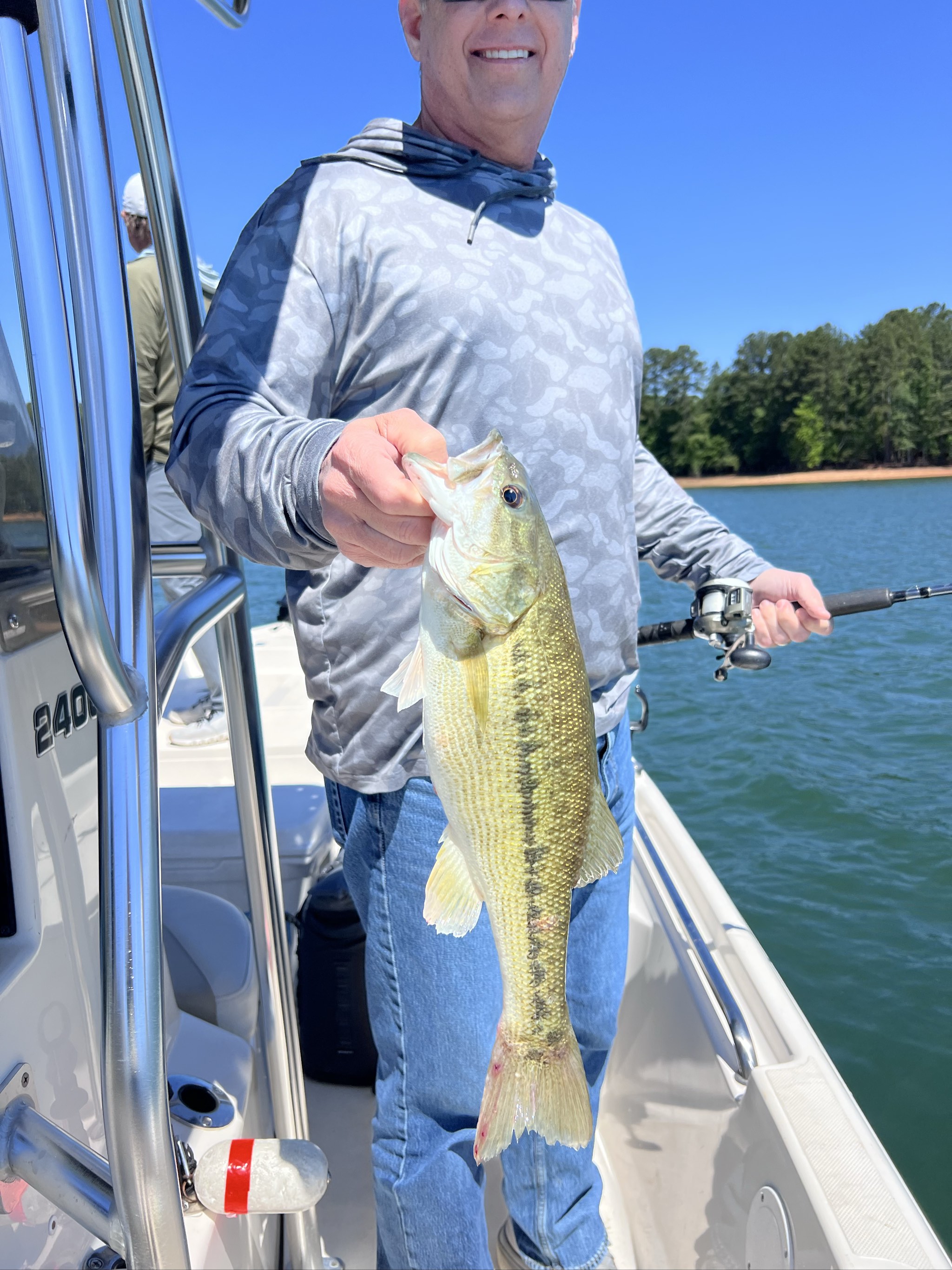 Spotted And Striped Bass On Lake Lanier