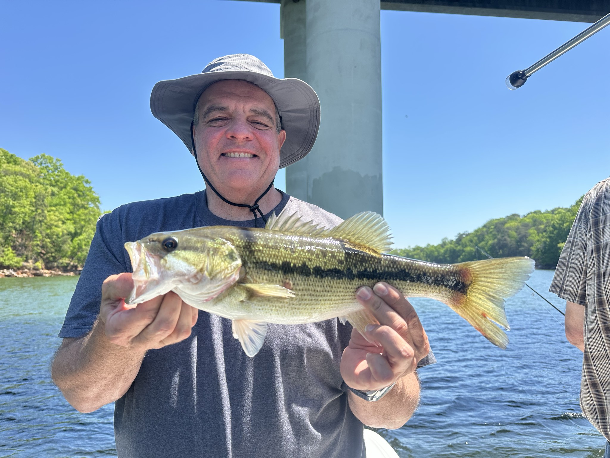Striped Bass And Spotted Bass On Lake Lanier